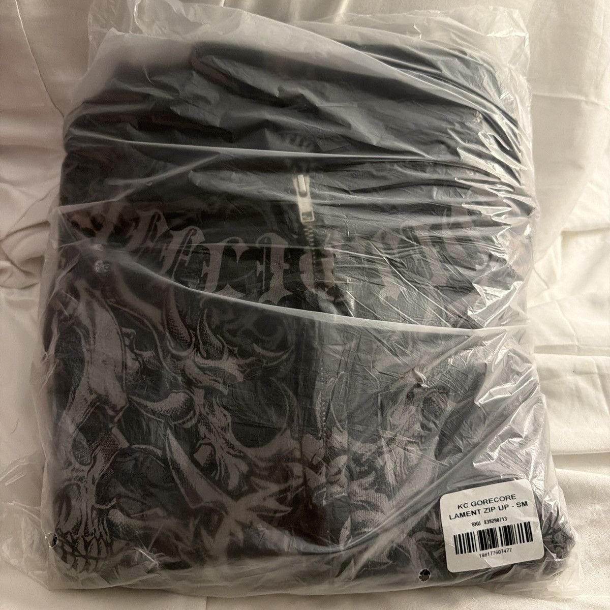 Affliction Affliction x Ken Carson Black Zip Up Skull Hoodie Size Small Size US S / EU 44-46 / 1 - 3 Thumbnail