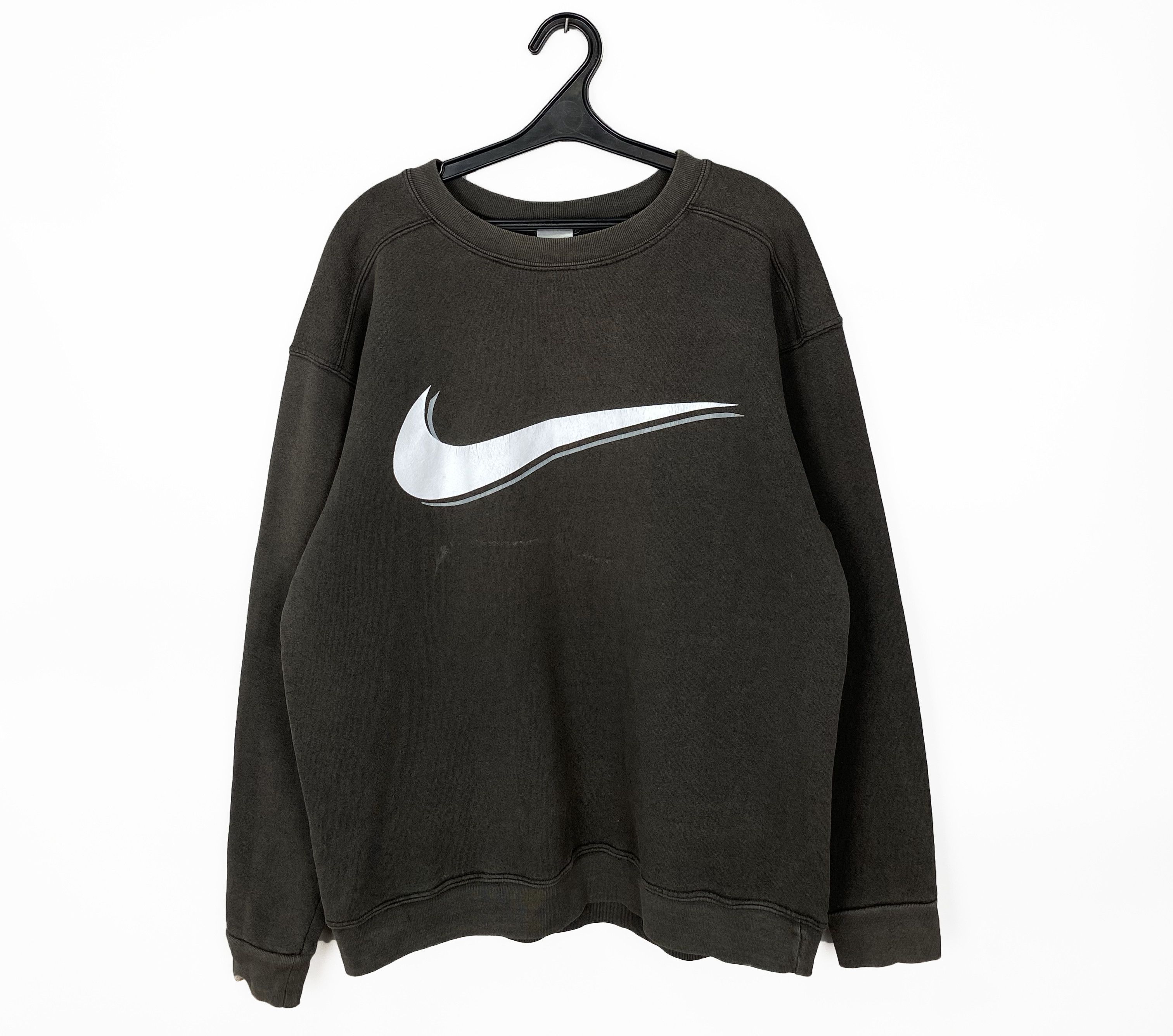 Nike Vintage NIKE Made in USA Big Swoosh Sweatshirt Size US M / EU 48-50 / 2 - 1 Thumbnail
