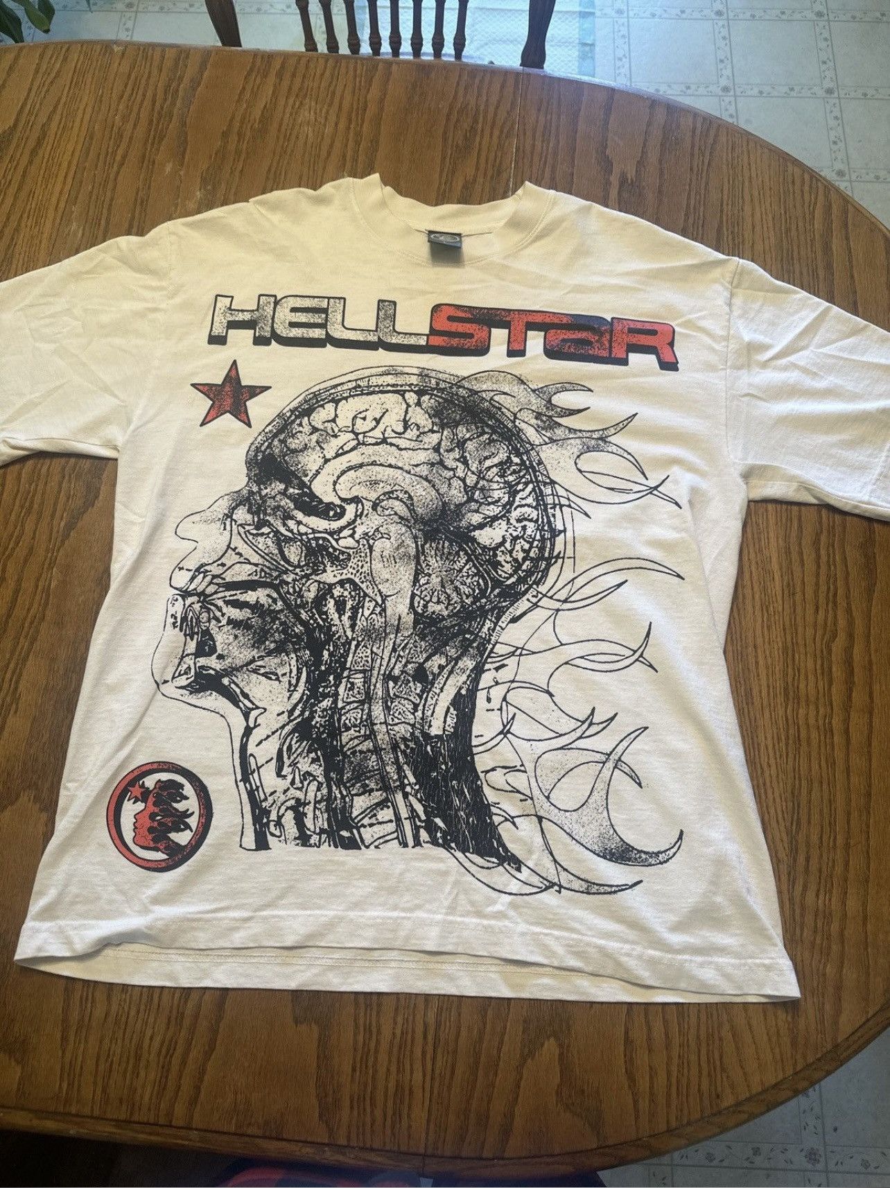 HELLSTAR Hellstar Studios Cranium Tee Shirt Size L Size US L / EU 52-54 / 3 - 1 Thumbnail