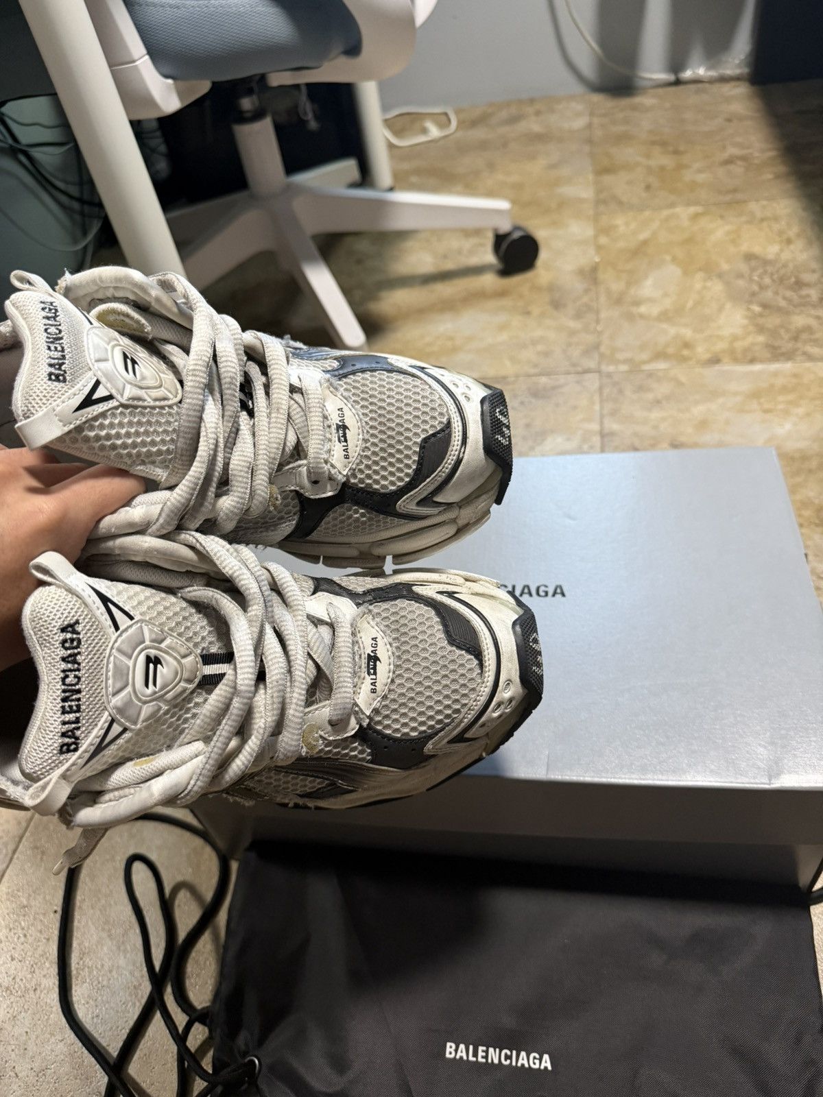 Balenciaga Balenciaga Runner V2 Gradient Size US 7 / EU 40 - 5 Thumbnail