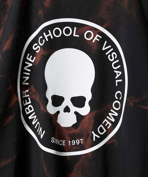 Number (N)ine number nine SPRAY BLEACH SCHOOL OF VISUAL COMEDY T-SHIRT Size US L / EU 52-54 / 3 - 2 Thumbnail