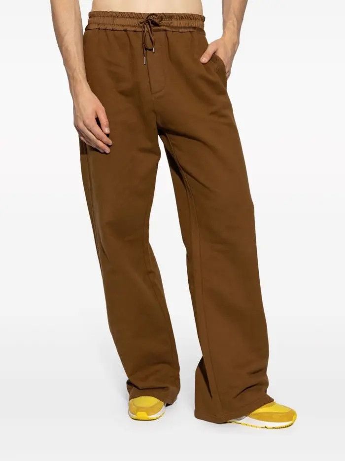 Saint Laurent Paris o1la1rc1a1225 780167 Jogging Jambes Larges Ceinture in Kaki Size US 36 / EU 52 - 3 Thumbnail