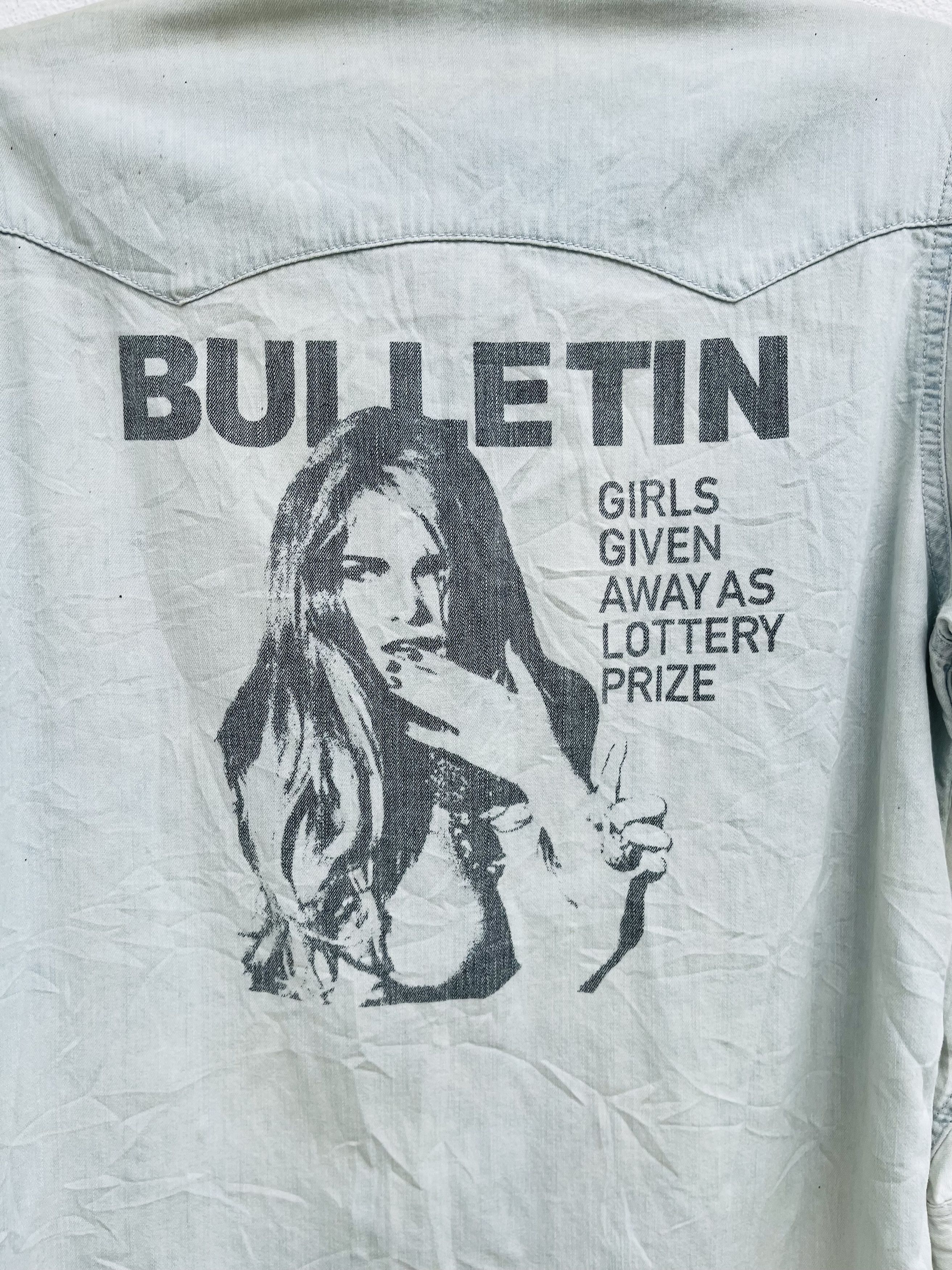 Japanese Brand × Vintage Vintage Bullet Don’t Judge It By It’s Cover Fashion Style Size S / US 4 / IT 40 - 7 Thumbnail
