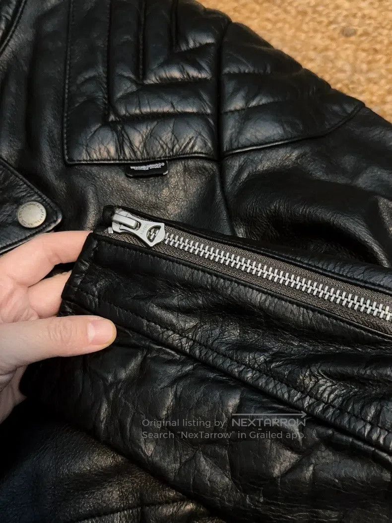 Neighborhood Neighborhood Motorcycle Leather Jacket Size US M / EU 48-50 / 2 - 3 Thumbnail