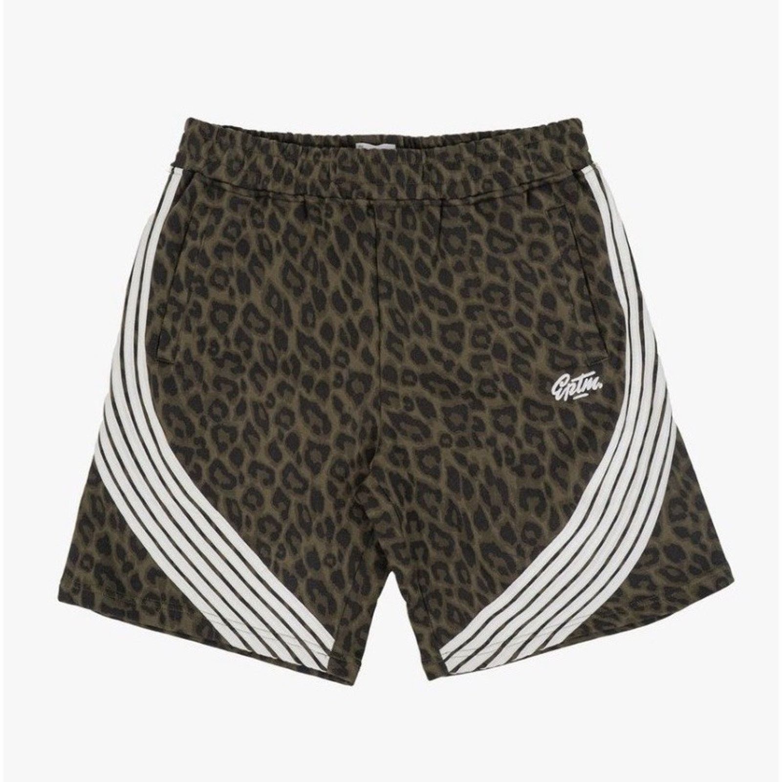 EPTM. EPTM Olive Leopard Print Shorts Streetwear Size L NWT Size US 34 / EU 50 - 1 Thumbnail