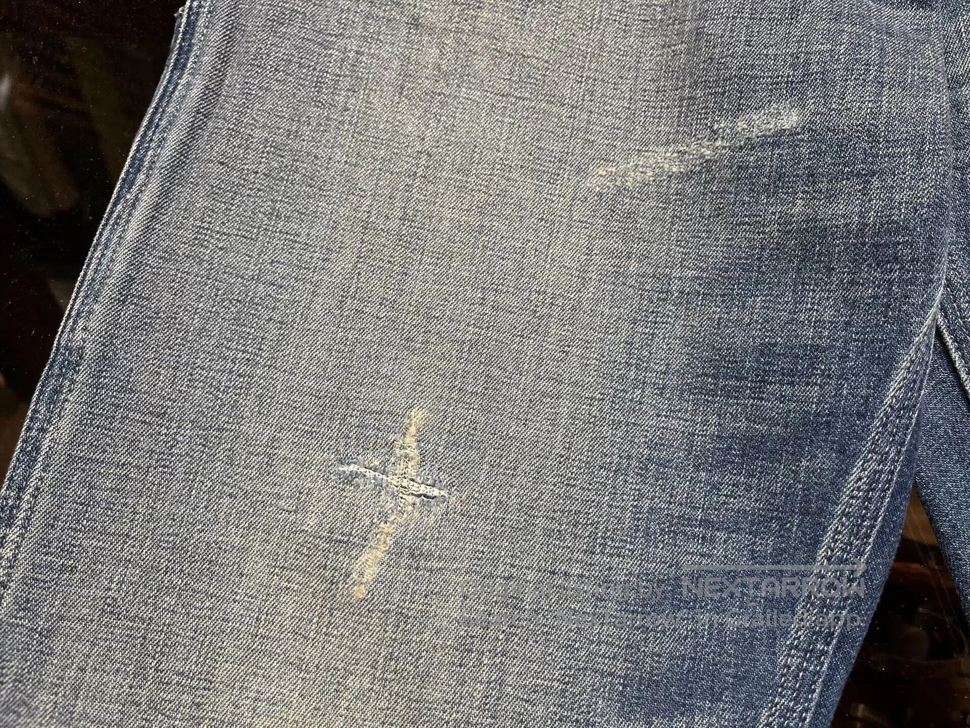 RRL Ralph Lauren distressed double rl denim jeans. Size US 29 - 8 Thumbnail