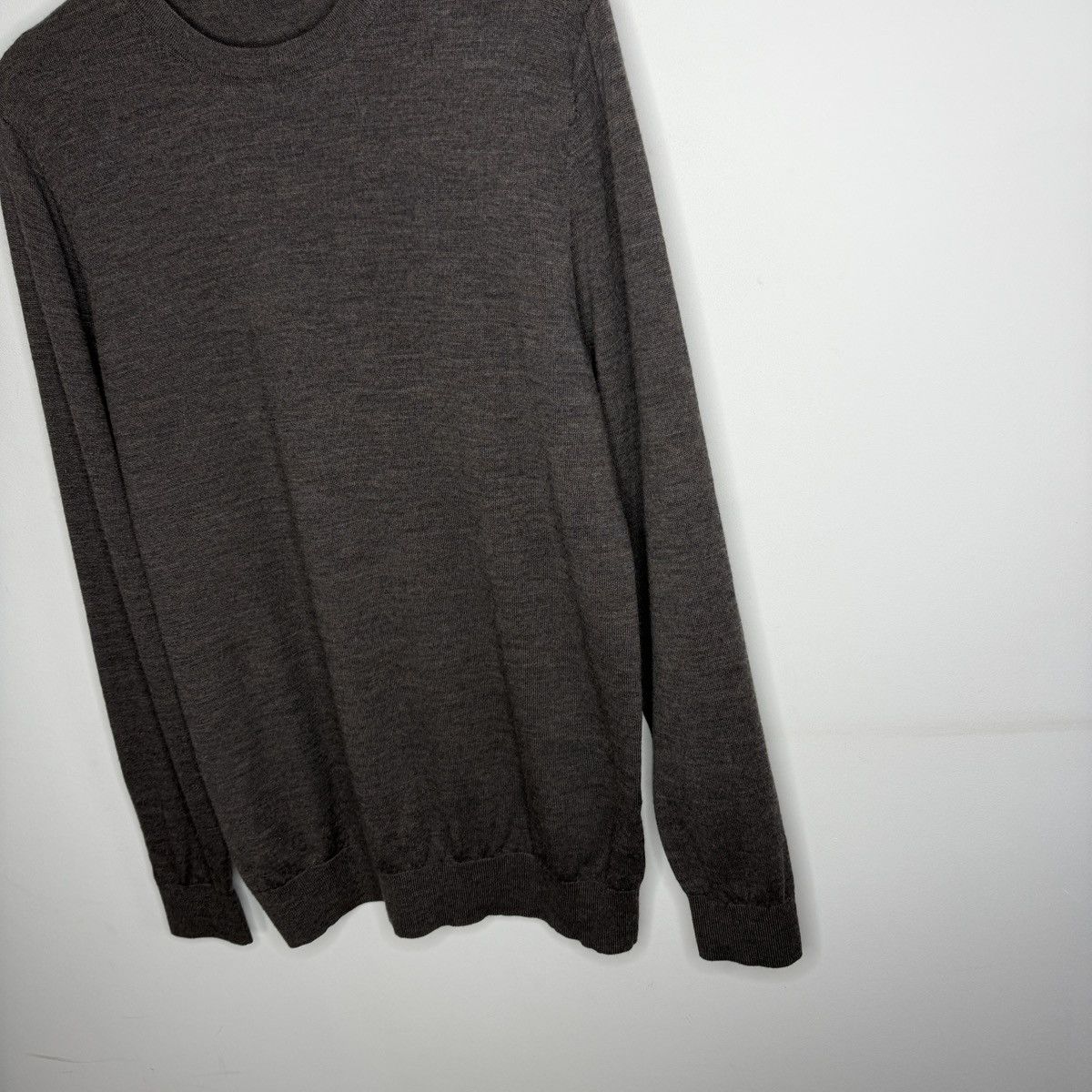 Loro Piana Loro Piana Mens Sweater Jumper Wool L Grey Size US L / EU 52-54 / 3 - 2 Thumbnail