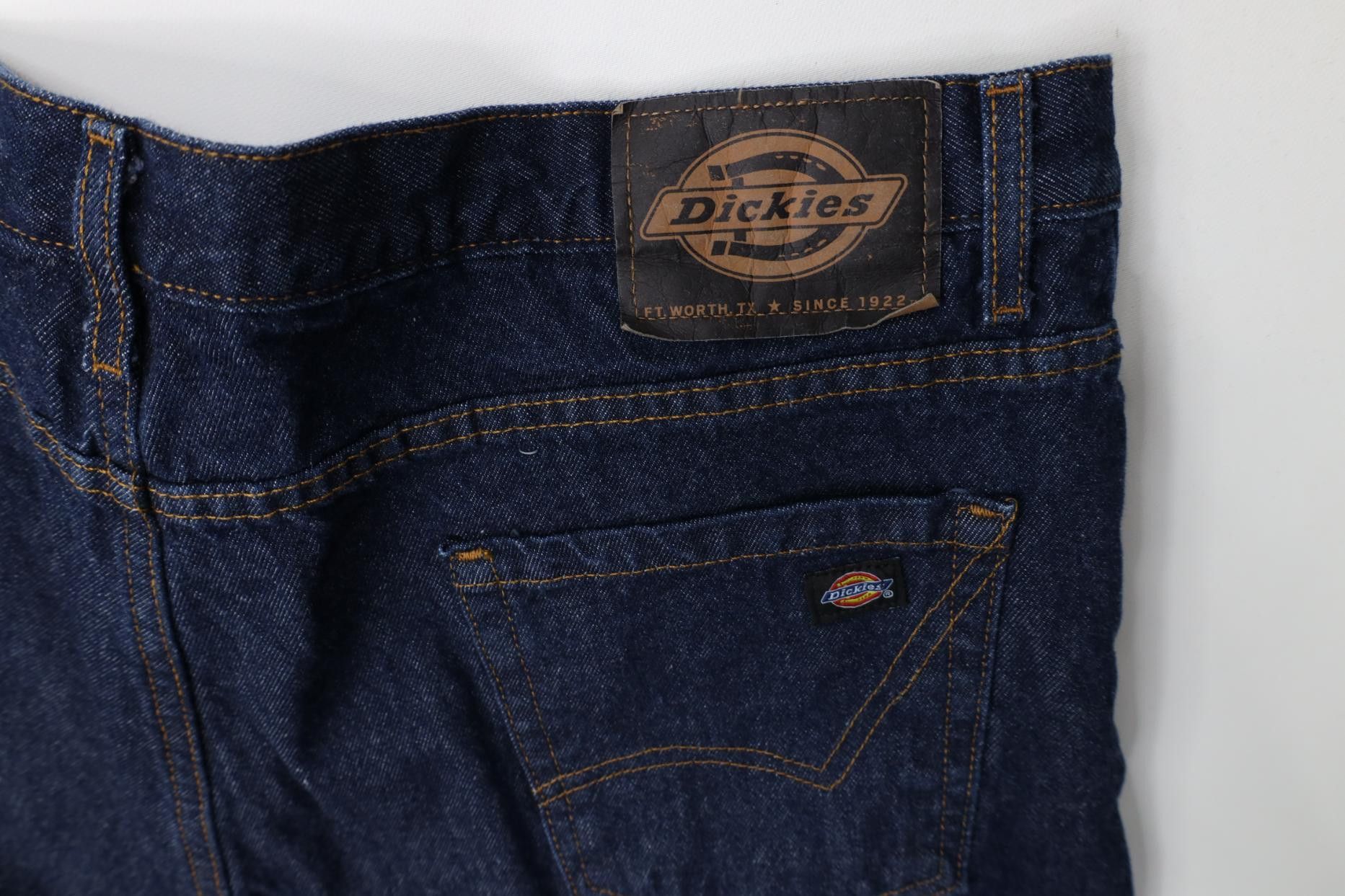 Dickies Vintage Y2K Dickies Fit Flannel Lined Wide Leg Denim Jeans Size US 40 / EU 56 - 13 Thumbnail