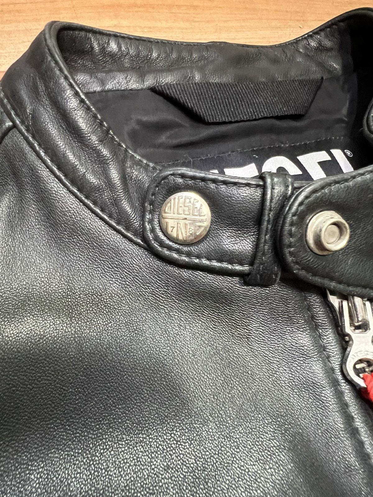 Diesel Diesel L- METAL GIACCA leather jacket Size US L / EU 52-54 / 3 - 13 Thumbnail