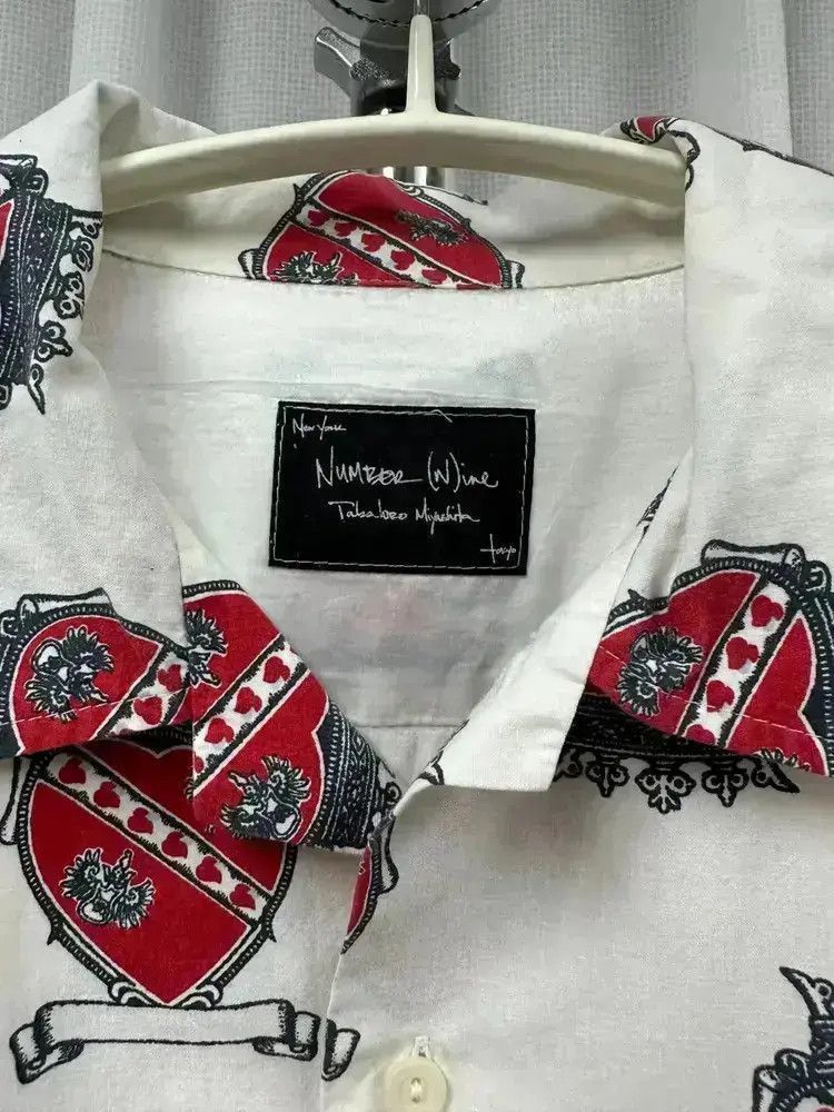 Number (N)ine Number Nine Crown & Heart Shirt-2507 Size US XL / EU 56 / 4 - 5 Thumbnail
