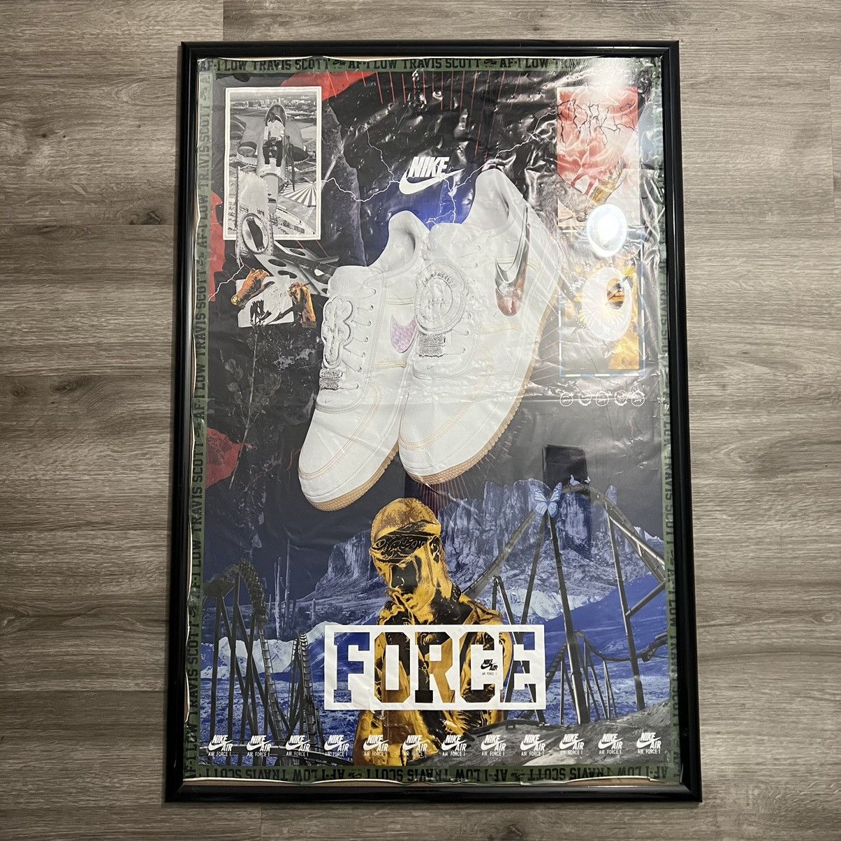 Travis Scott x Nike AF1 Promo Poster ComplexCon