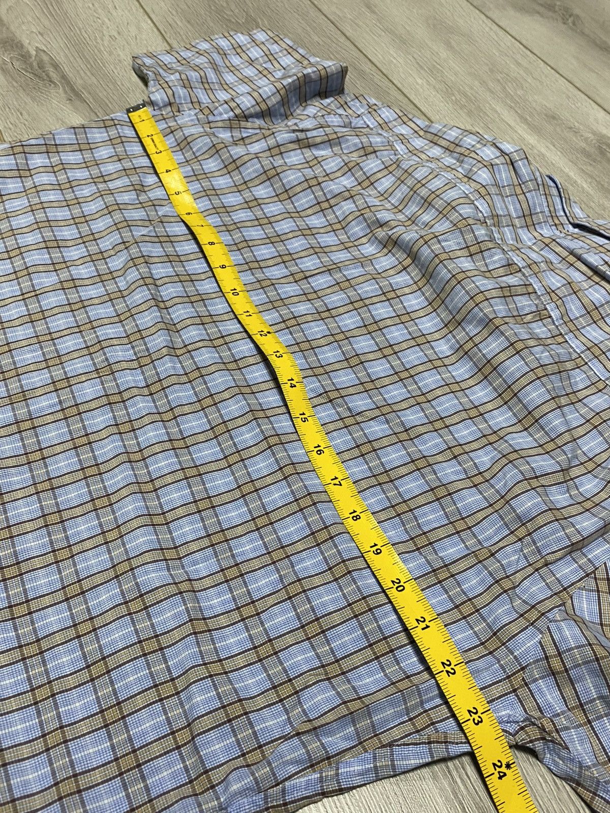 Yves Saint Laurent YSL check shirt buttons Yves Saint Laurent L shirt pocket Size US L / EU 52-54 / 3 - 10 Thumbnail