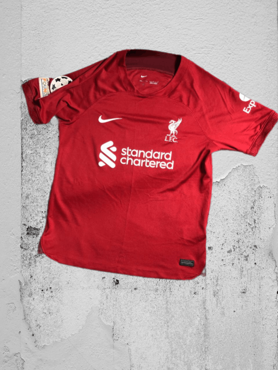 Nike × Vintage Nike FC Liverpool 2020 2021 Pre Match Football Soccer Jersey Size US M / EU 48-50 / 2 - 1 Thumbnail