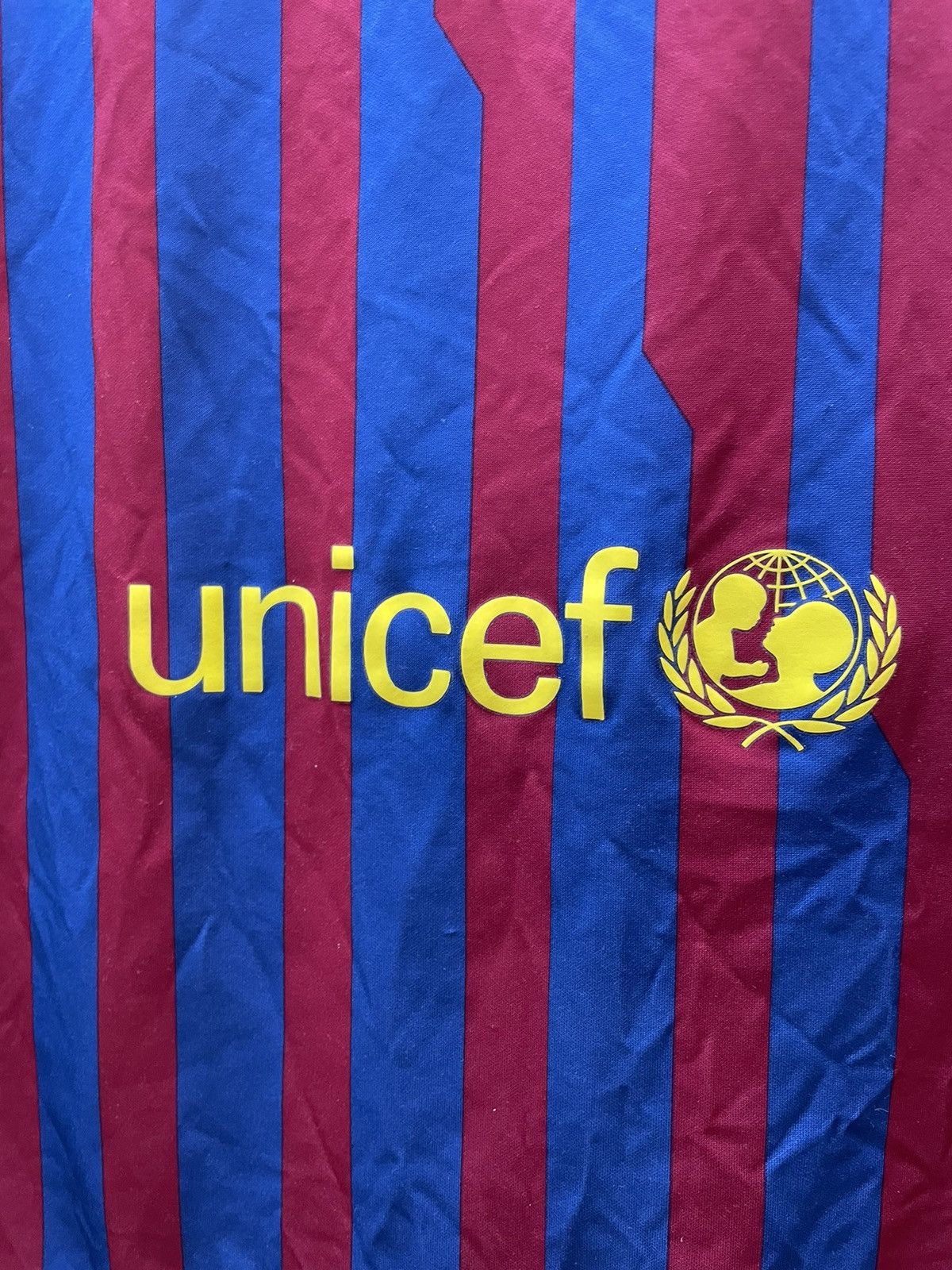 Nike × Vintage BARCELONA 2011 2012 HOME FOOTBALL SHIRT SOCCER JERSEY NIKE Size US M / EU 48-50 / 2 - 11 Thumbnail