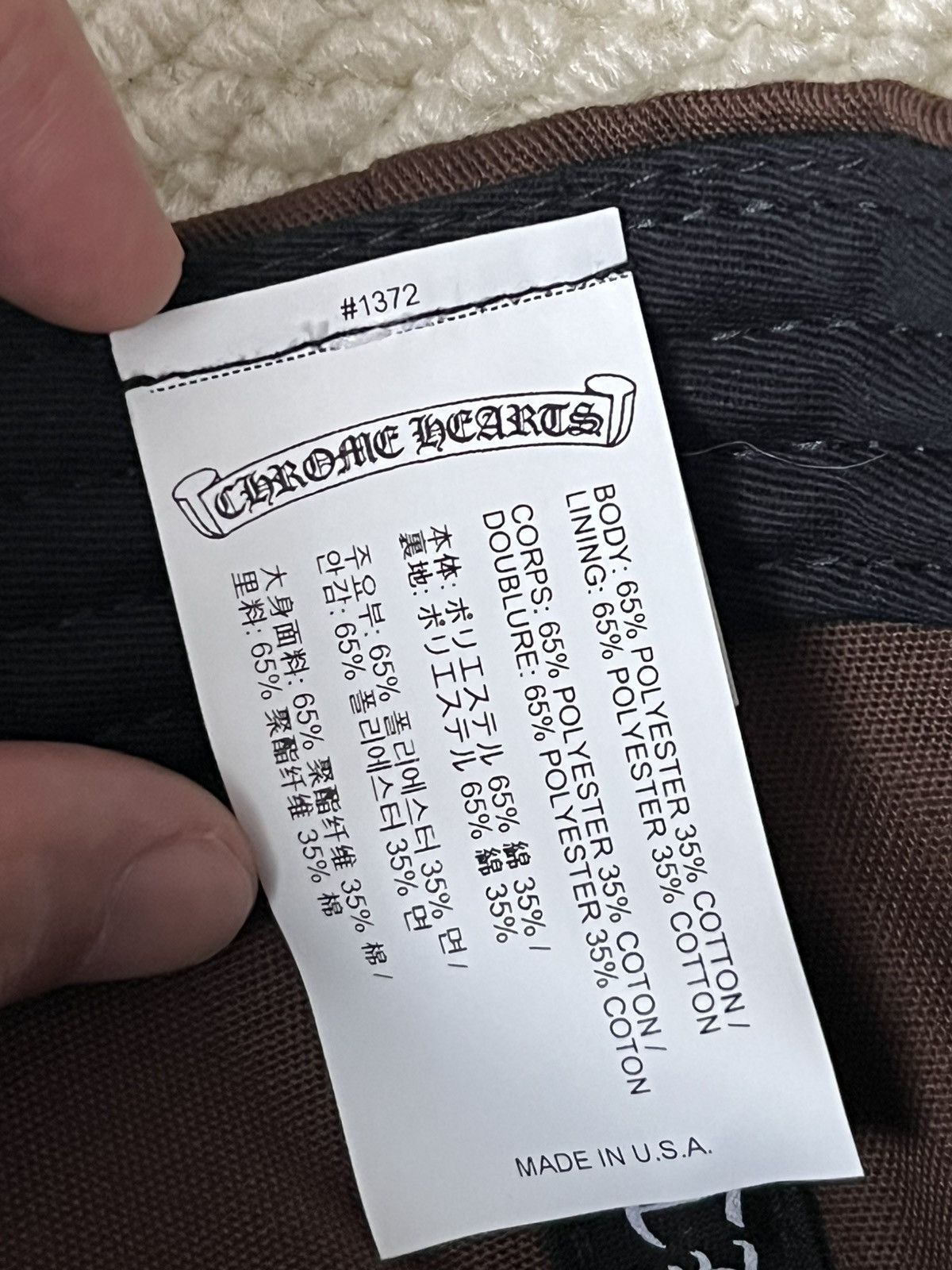 Chrome Hearts Chrome Hearts Hat Pink Mocha Size ONE SIZE - 15 Thumbnail