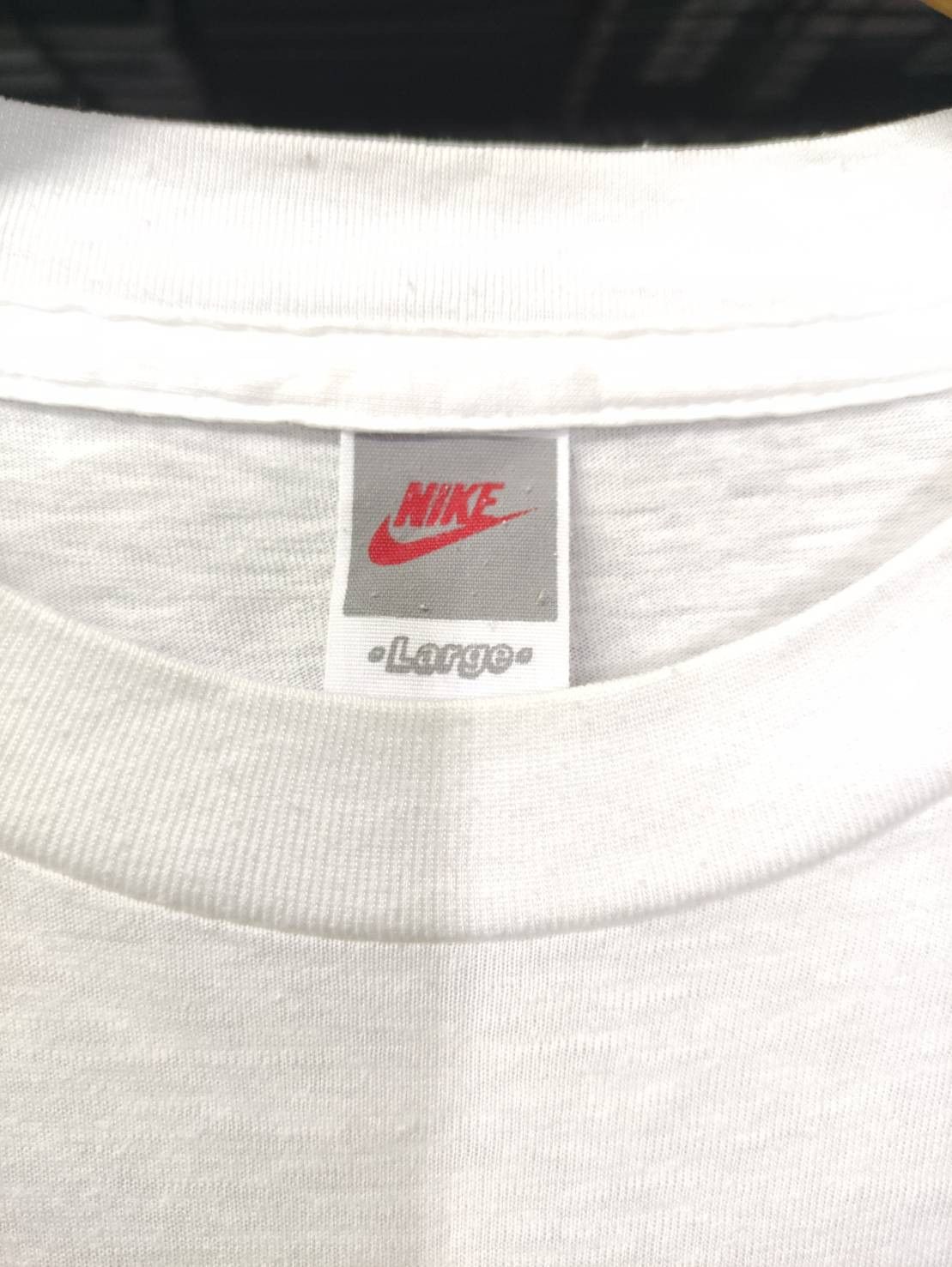 Nike Vtg 90's Nike " Full Speed Ahead " Single Stitch T-Shirt Size US L / EU 52-54 / 3 - 5 Thumbnail