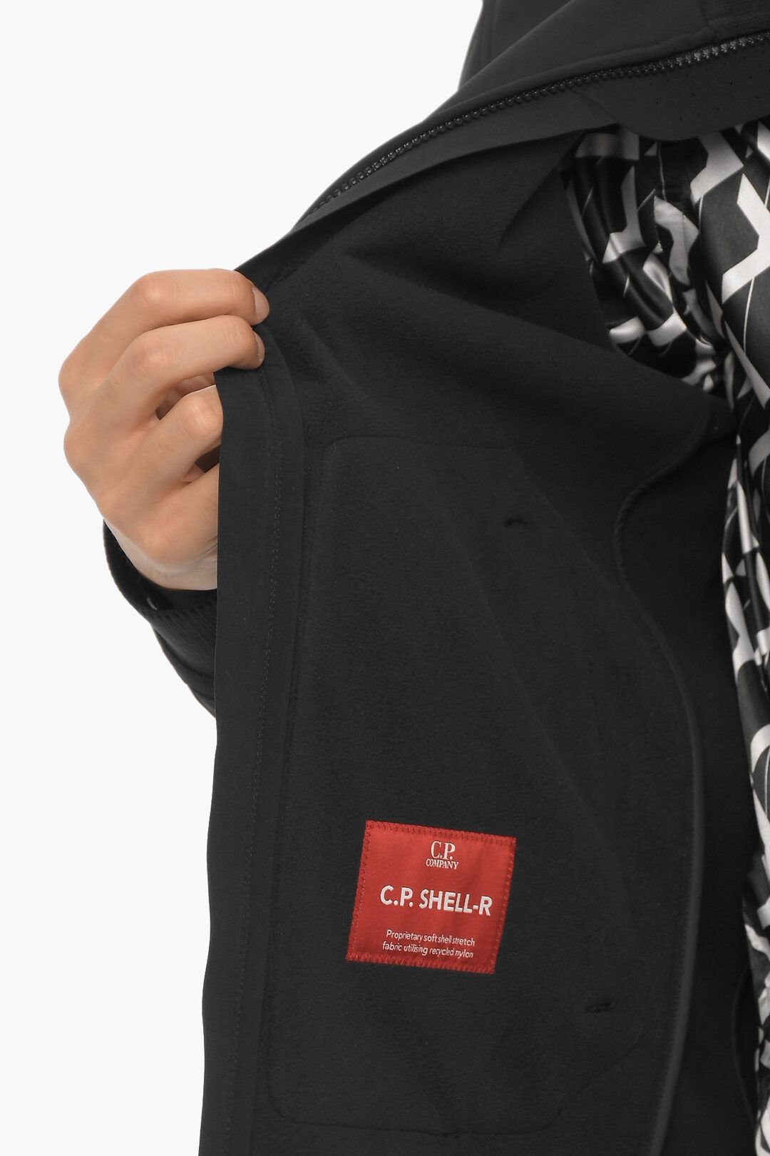 C.P. Company og1mm1024 Solid Color Jacket in Black Size US M / EU 48-50 / 2 - 5 Thumbnail