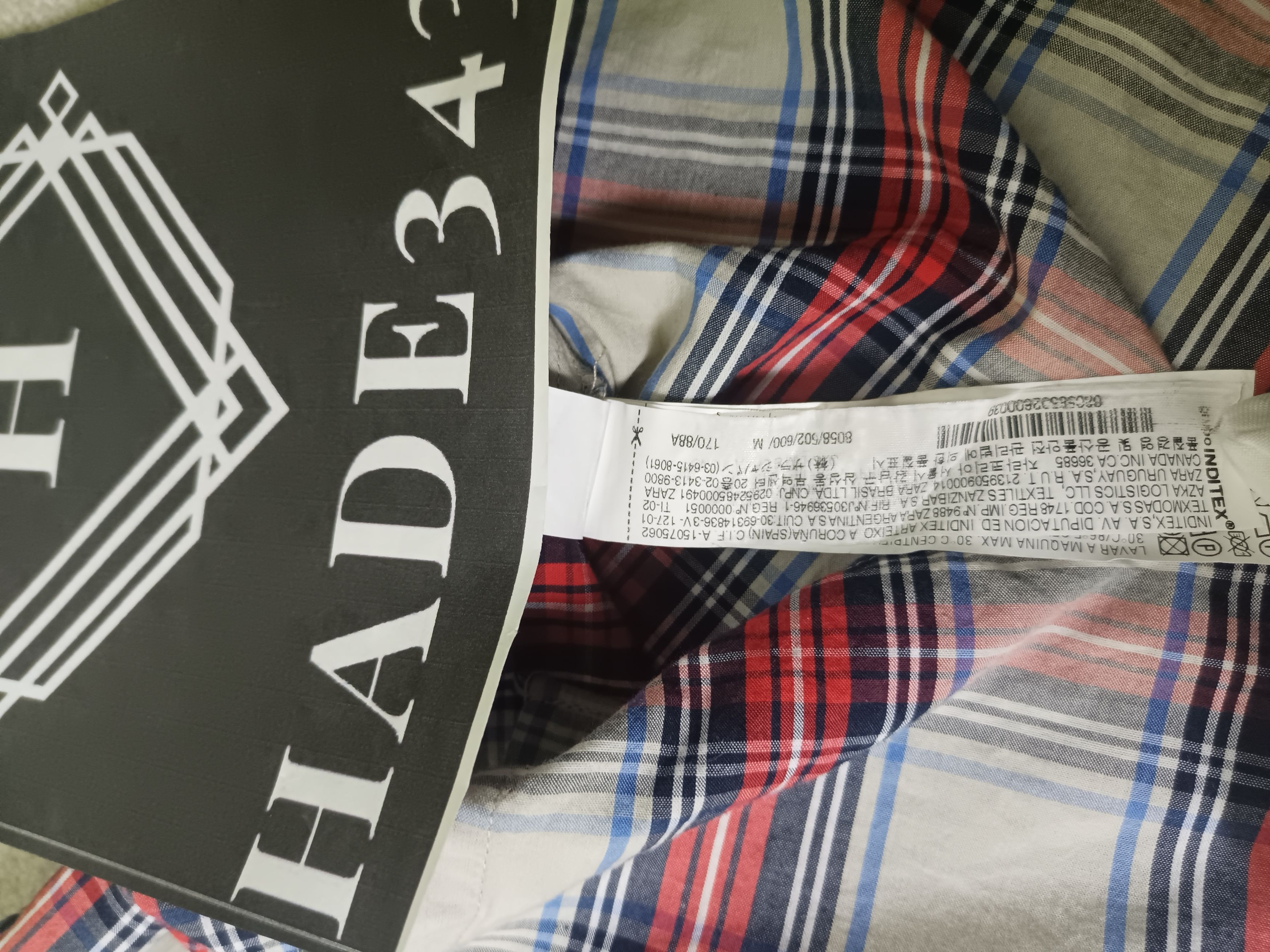 Designer × Japanese Brand × Zara ZARA TRAFALUC MMXII Collection Women Plaid Stud Shirt Size M / US 6-8 / IT 42-44 - 6 Thumbnail