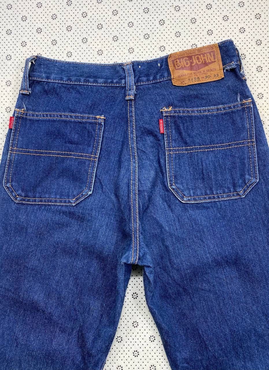 Big John × Vintage Vintage Rockabilly Flare Denim Pant By Big John Size US 28 / EU 44 - 4 Thumbnail