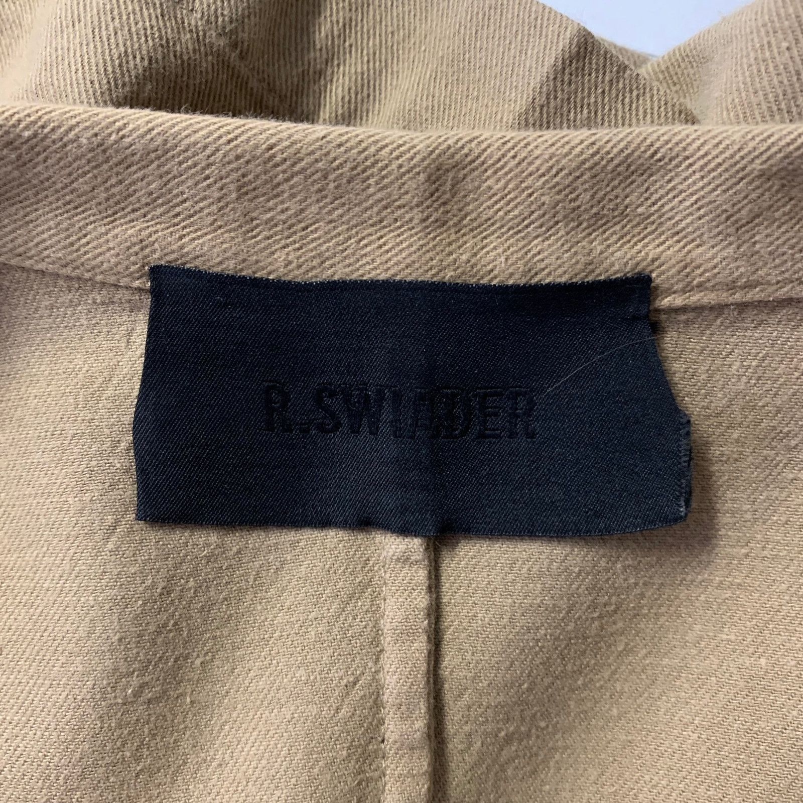 Other R. SWIADER Size S Camel Cropped Camp Short Sleeve Shirt Size US S / EU 44-46 / 1 - 5 Thumbnail