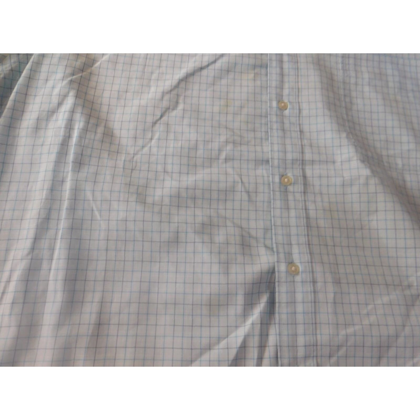 Vintage Allen Solly Shirt Mens Button-Down XL Blue Striped Knit Cotton Silk Regular Pocketed Beach Modern Casual Holiday Shirt Size US XL / EU 56 / 4 - 4 Thumbnail
