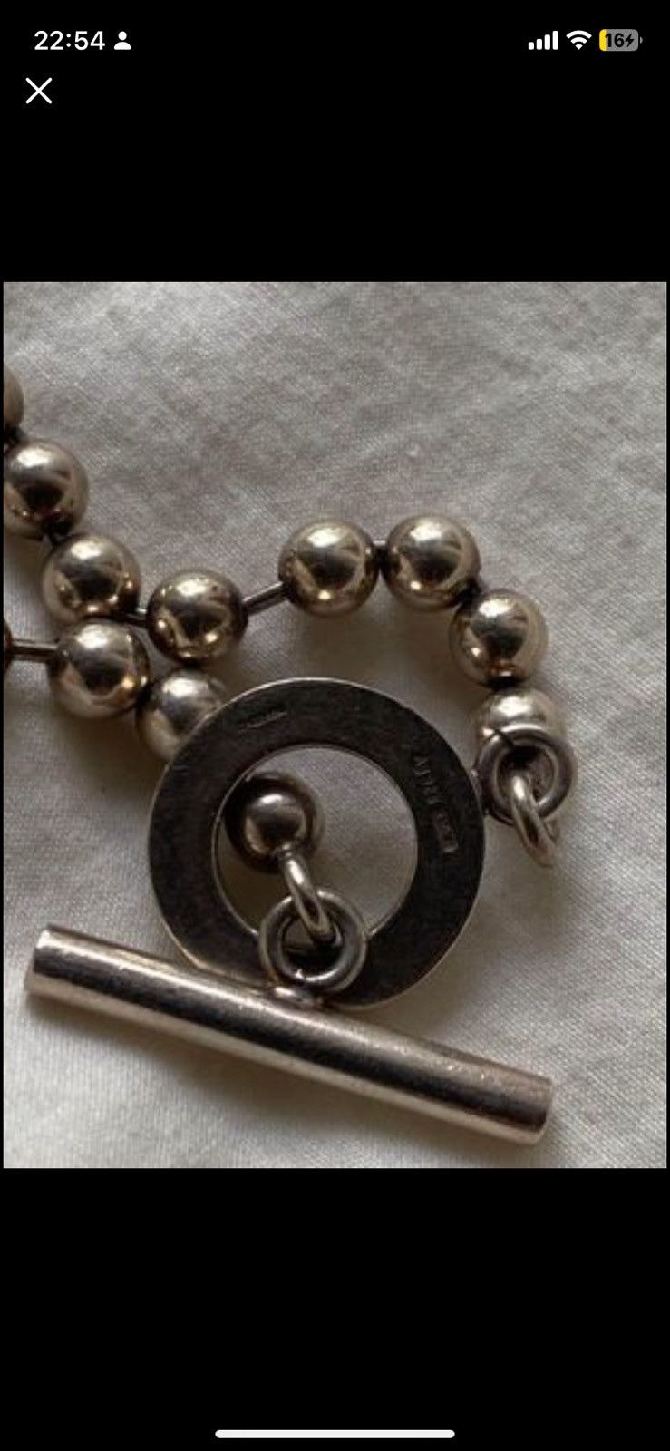 Gucci Gucci silver boule necklace Size ONE SIZE - 2 Thumbnail