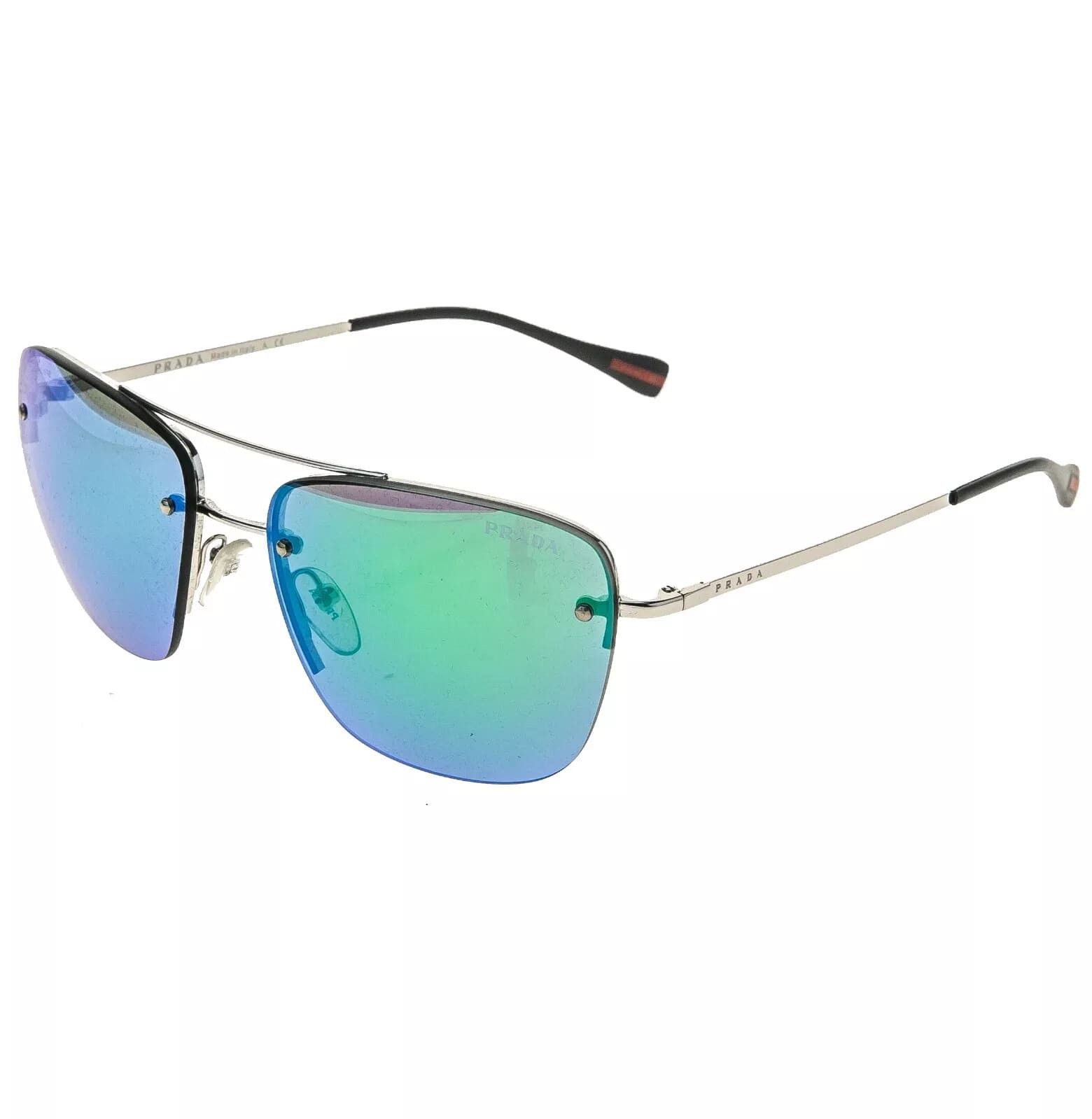 Prada PRADA 52R Linea Rossa Spectrum Sport Pilot Sunglasses PS52RS Size ONE SIZE - 5 Thumbnail