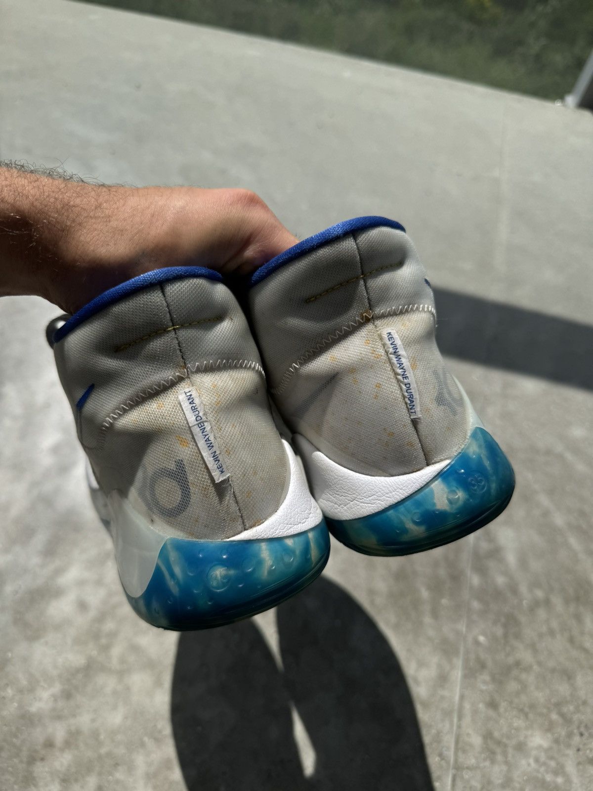 Jordan Brand × Nike NIKE KD 12 Warriors Home Size US 10 / EU 43 - 5 Thumbnail