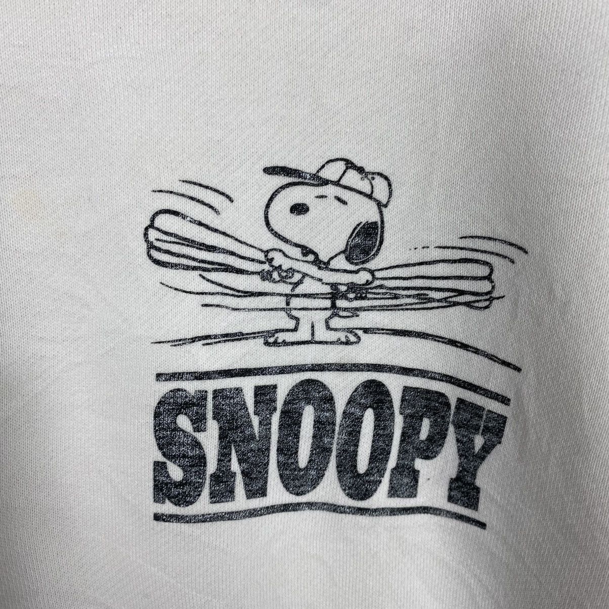Japanese Brand Vintage Sweatshirt Snoopy Peanuts Big Logo Size US XL / EU 56 / 4 - 14 Thumbnail