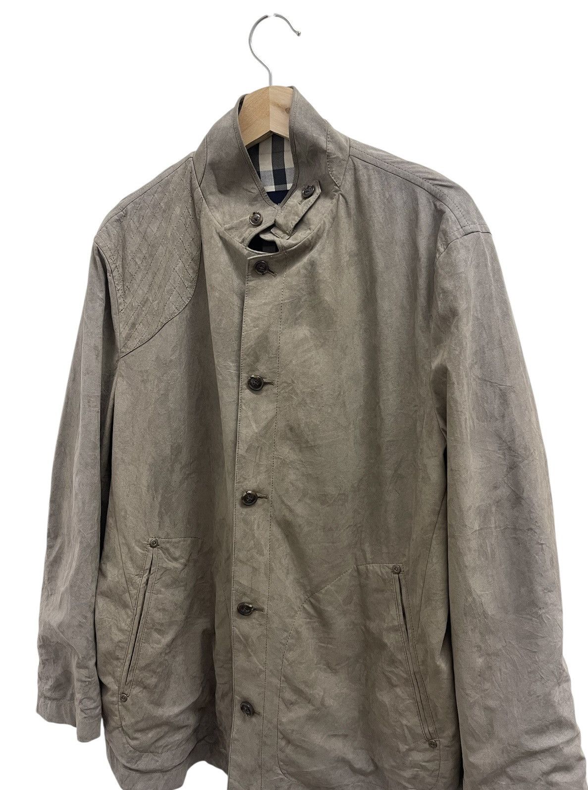 Burberry Burberry Suede Leather Jacket Size US M / EU 48-50 / 2 - 7 Thumbnail