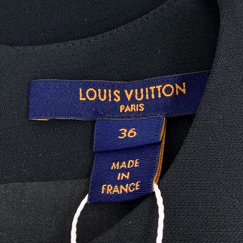 Louis Vuitton Louis Vuitton 23 Sleeveless Crew Neck Dress in Dark Blue S Size XS / US 0-2 / IT 36-38 - 6 Thumbnail