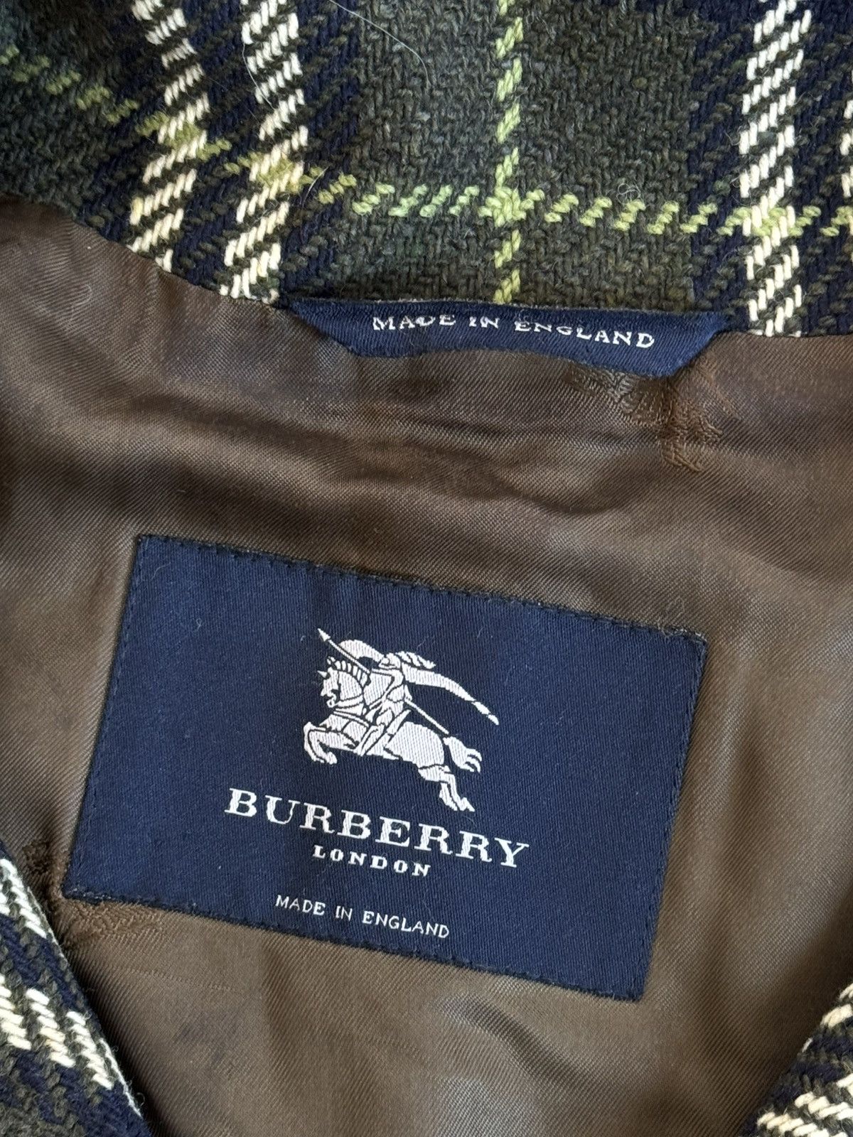 Burberry × Burberry Prorsum Burberry London UK8/US6 nova check coat jacket button up Size S / US 4 / IT 40 - 6 Thumbnail