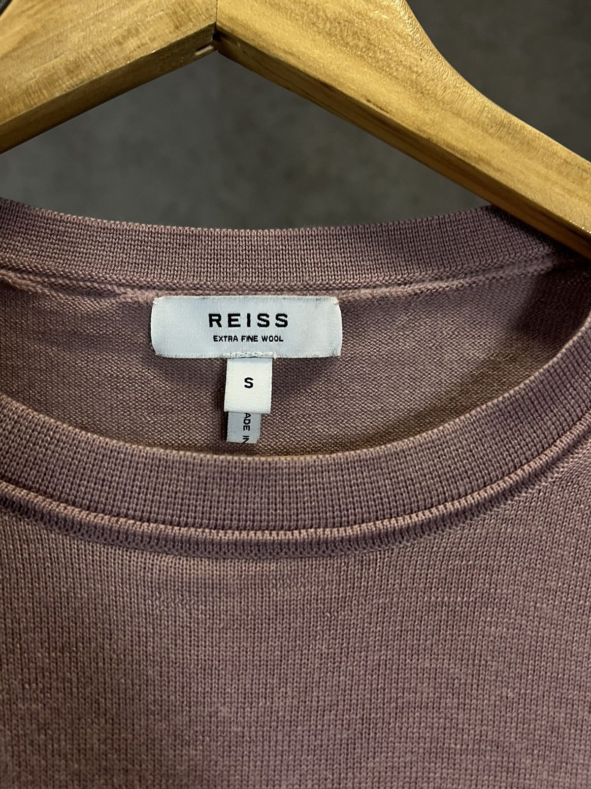 Reiss Reiss extra fine wool designer sweater Size US S / EU 44-46 / 1 - 3 Thumbnail