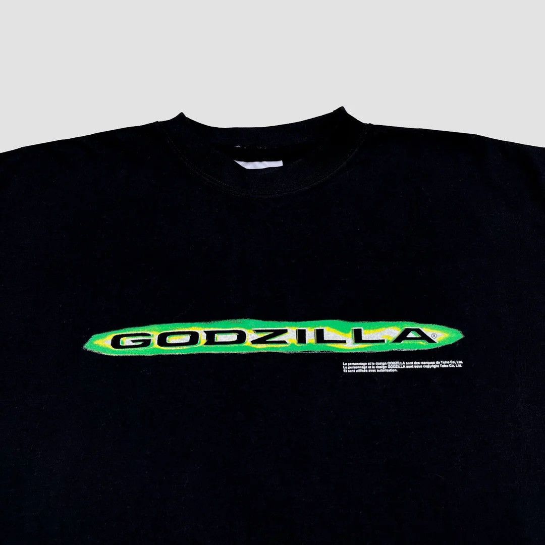 Vintage Godzilla 98 90s Vintage Movie Promo Logo Rare T-Shirt Size US L / EU 52-54 / 3 - 2 Thumbnail