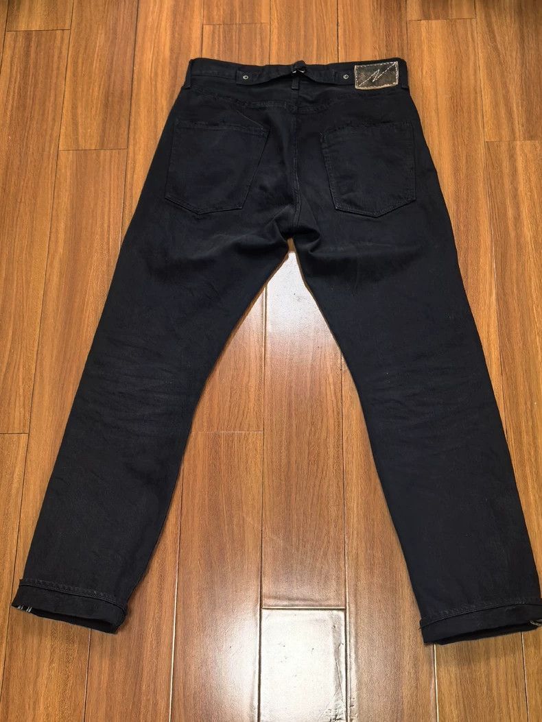 Visvim VISVIM ICT CMYK 16D27 BLACK DMGD 27 Ruined wash jeans-2506 Size US 32 / EU 48 - 2 Thumbnail