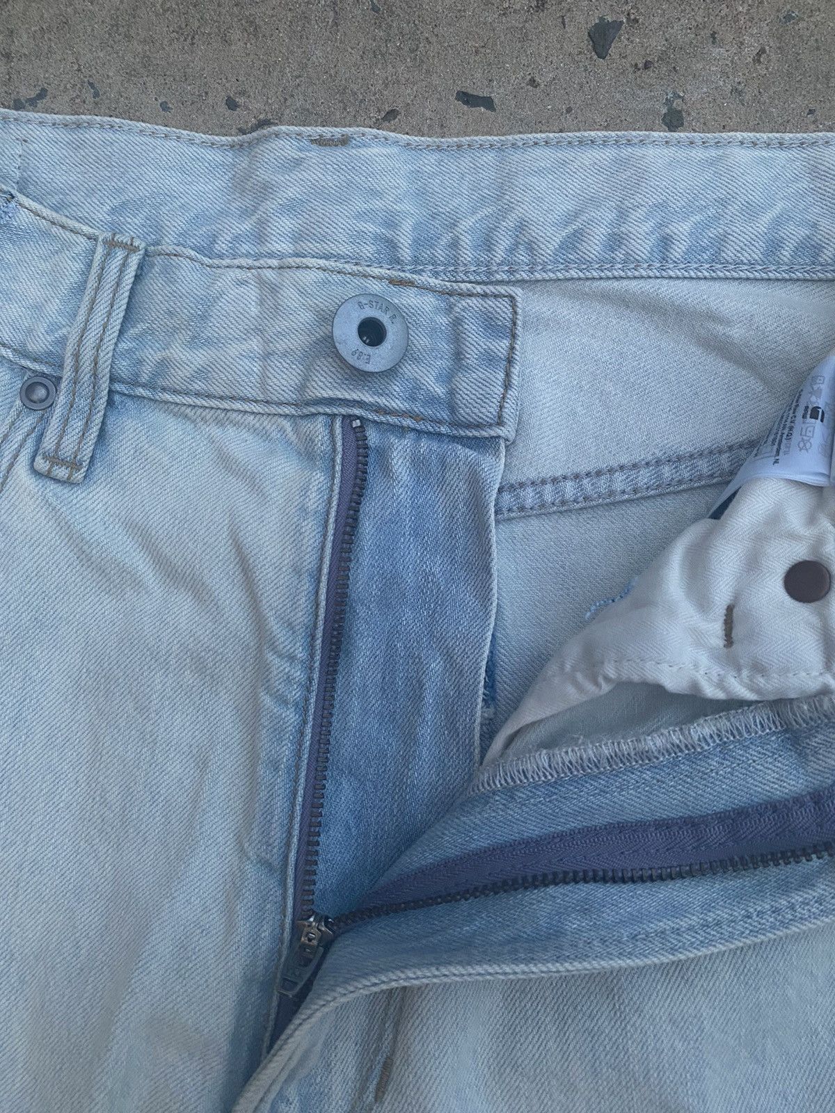 G-Star × Vintage 96 Loose G-Star RAW Japanese denim jeans 29x34 Size US 34 / EU 50 - 4 Thumbnail