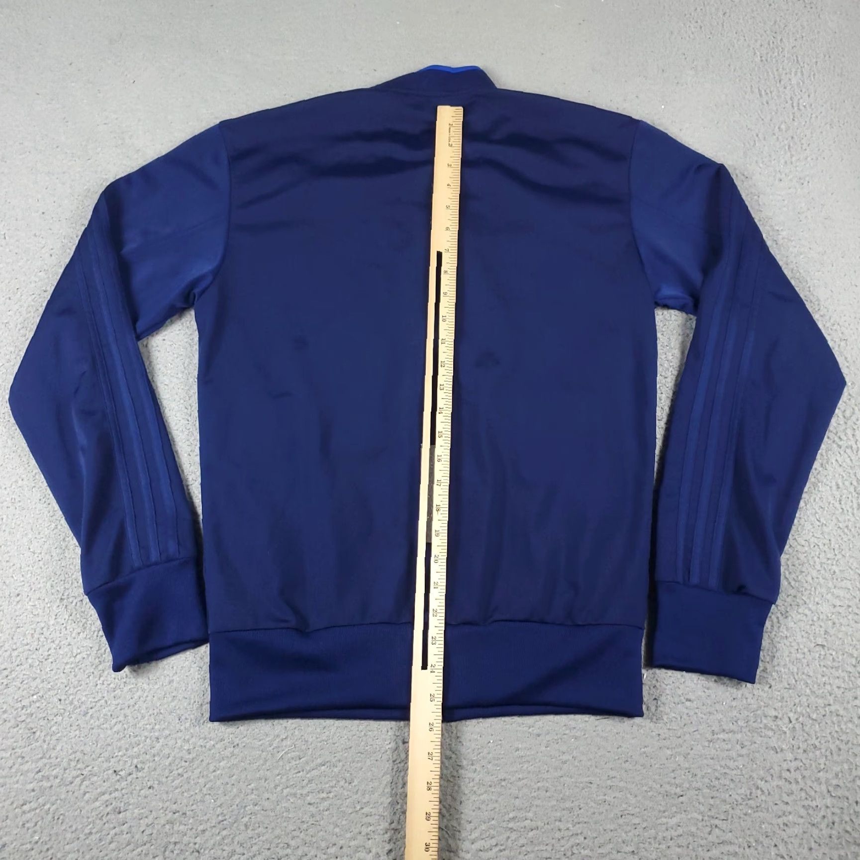 Adidas VINTAGE Adidas Jacket Mens Small Blue Kendall Full Zip Up Track Sweater Sweatshirt Size US S / EU 44-46 / 1 - 7 Thumbnail
