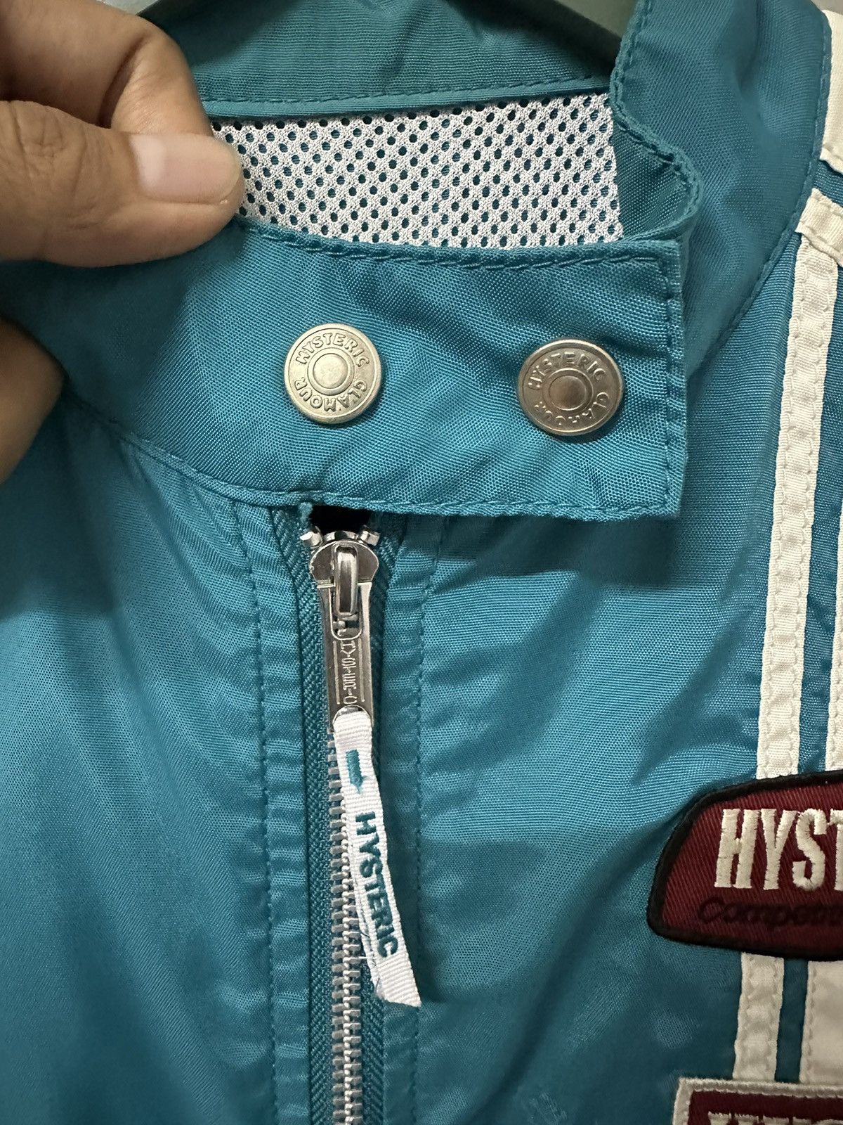 Hysteric Glamour × Japanese Brand × Vintage Vintage HYSTERIC GLAMOUR Patches Zipper Jacket Size US XS / EU 42 / 0 - 11 Thumbnail
