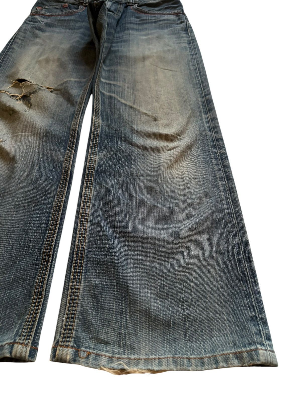 Edwin Exclusive Vintage Edwin XV Mud Wash Loose Baggy Jeans Size US 31 - 7 Thumbnail