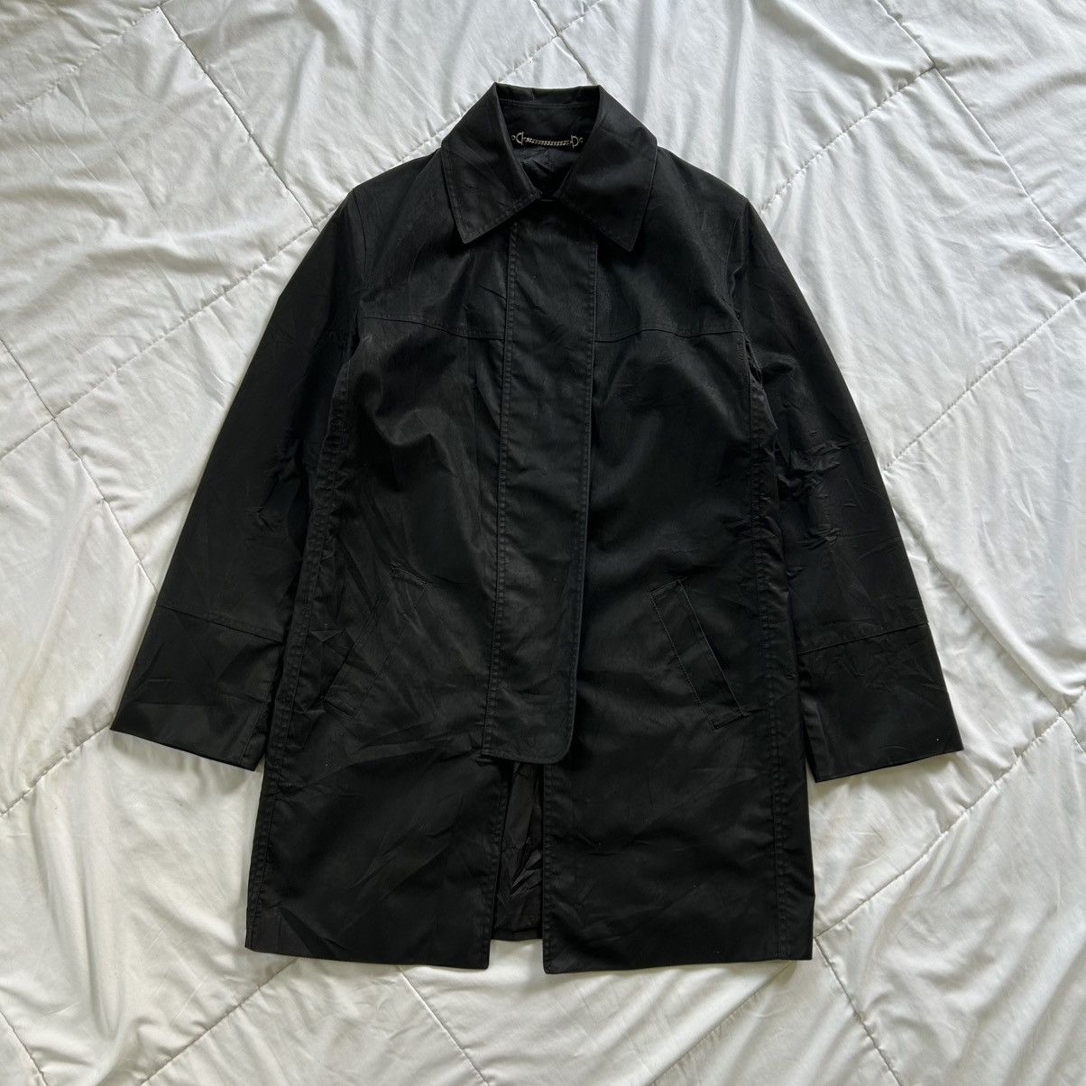 Gucci GUCCI 1997 by Tom Ford Era Water-Repellent Trench Coat Size US XS / EU 42 / 0 - 1 Thumbnail