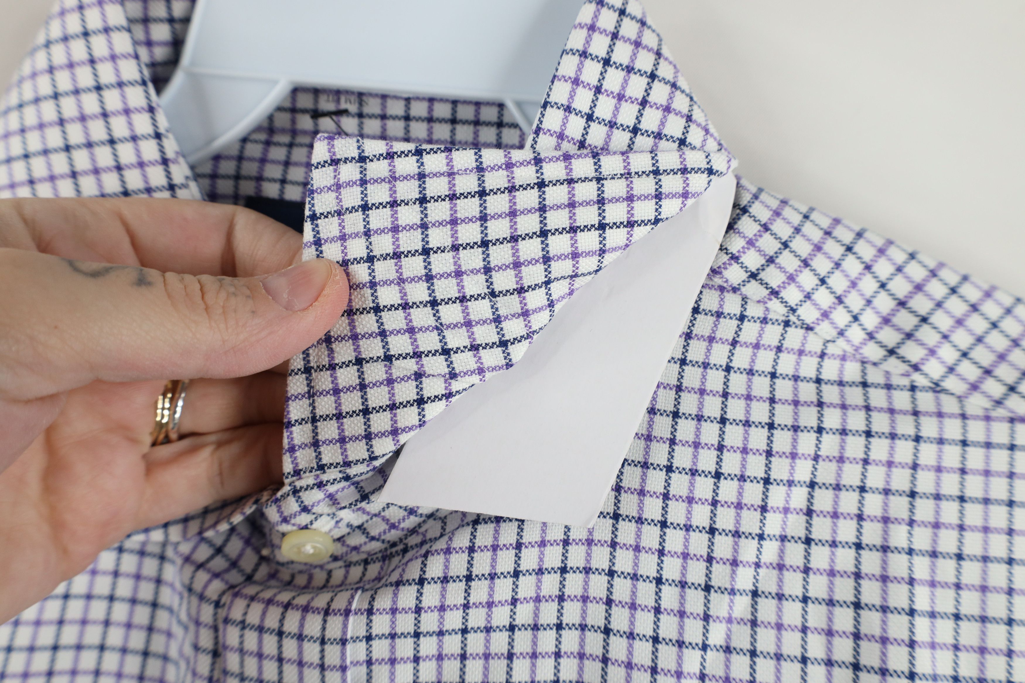 Ralph Lauren × Vintage New Ralph Lauren Fit Easy Care Collared Button Shirt Plaid Size US M / EU 48-50 / 2 - 9 Thumbnail