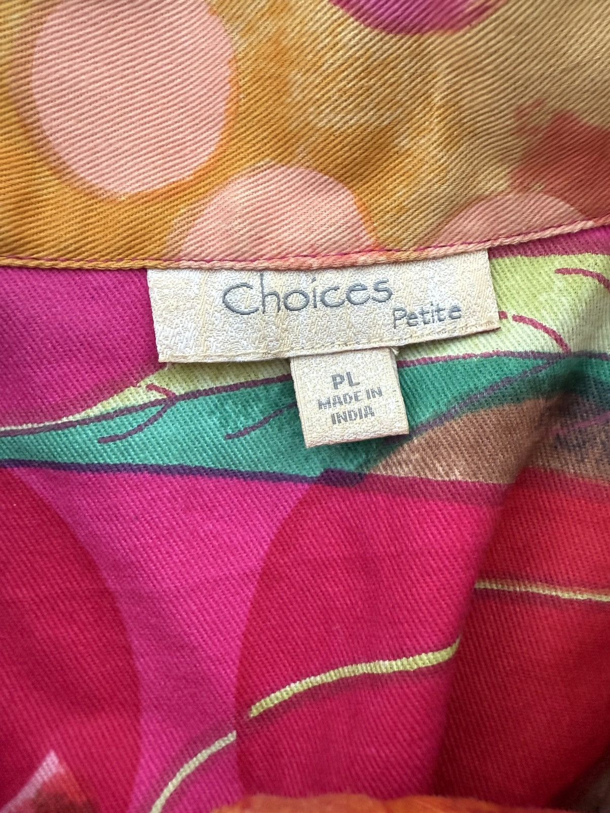 Other Choices Jacket Colorful Floral Embellished Petite Large Size L / US 10 / IT 46 - 7 Thumbnail