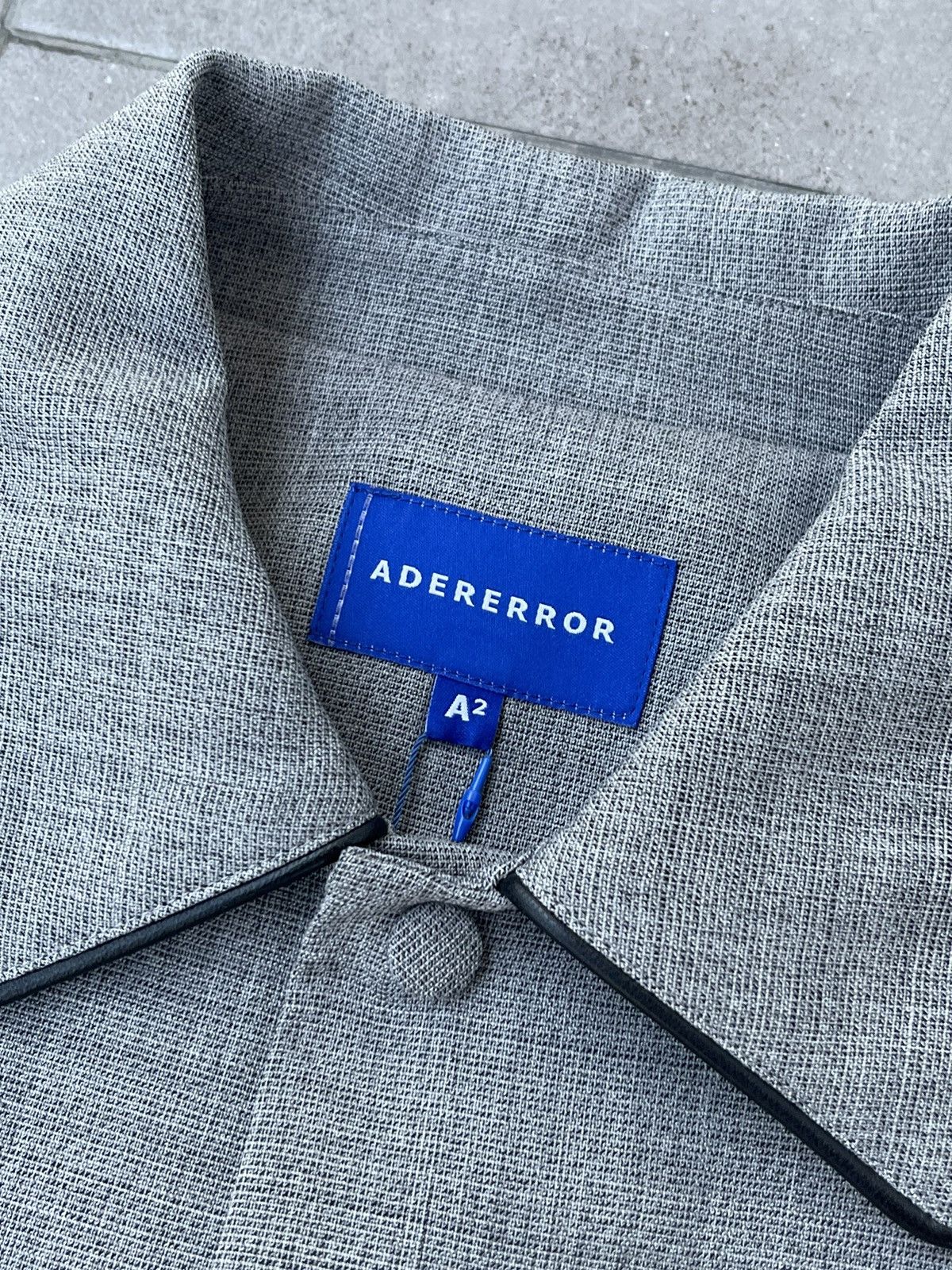 Ader Error !DS! SS22 Ader Error 3 Grey Deconstructed Bomber Jacket Size US M / EU 48-50 / 2 - 20 Thumbnail