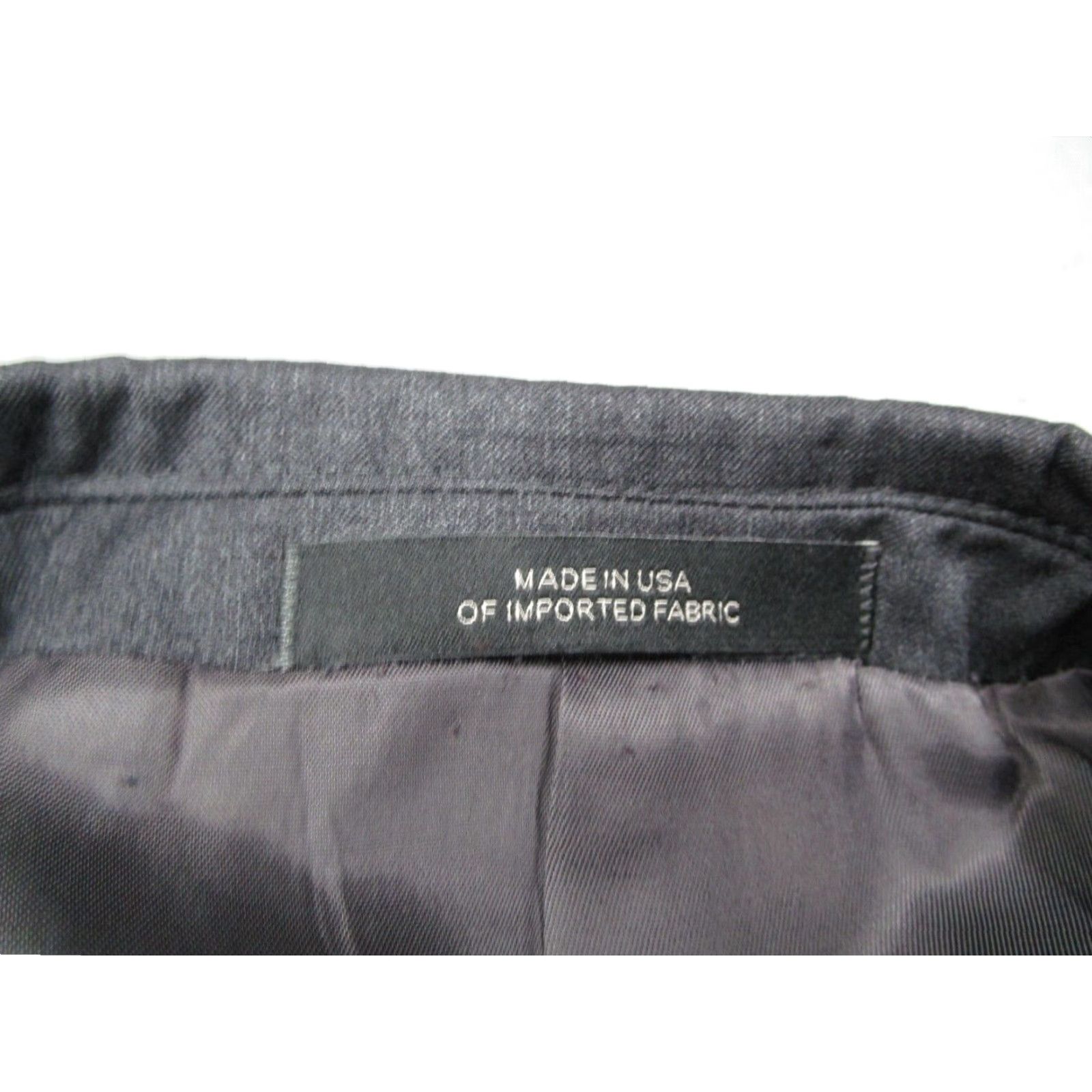 Saks Fifth Avenue Saks Fifth Avenue Ermenegildo Zegna Jacket Men 46 Gray Single-Breasted 2 Button Wool Made in USA Shirt? Size US S / EU 44-46 / 1 - 3 Thumbnail