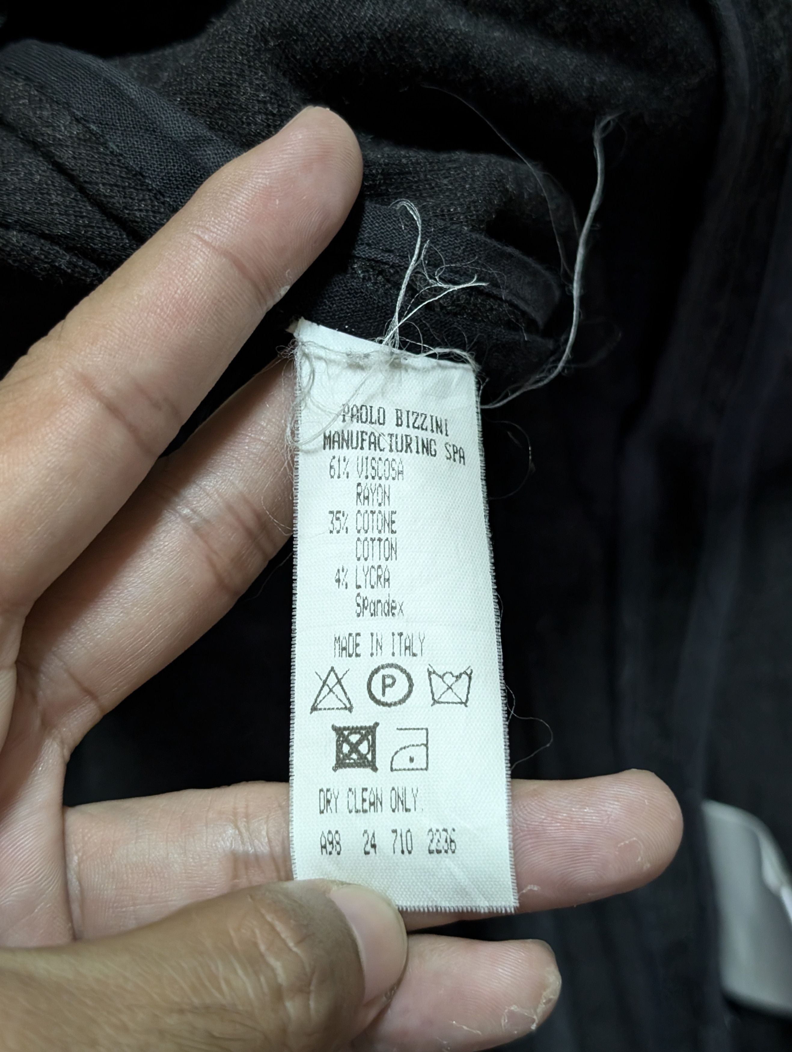 Patrick Cox Vintage Paolo Bizzini Mfg Patrick Cox Button Hoodie Jacket Size S / US 4 / IT 40 - 9 Thumbnail