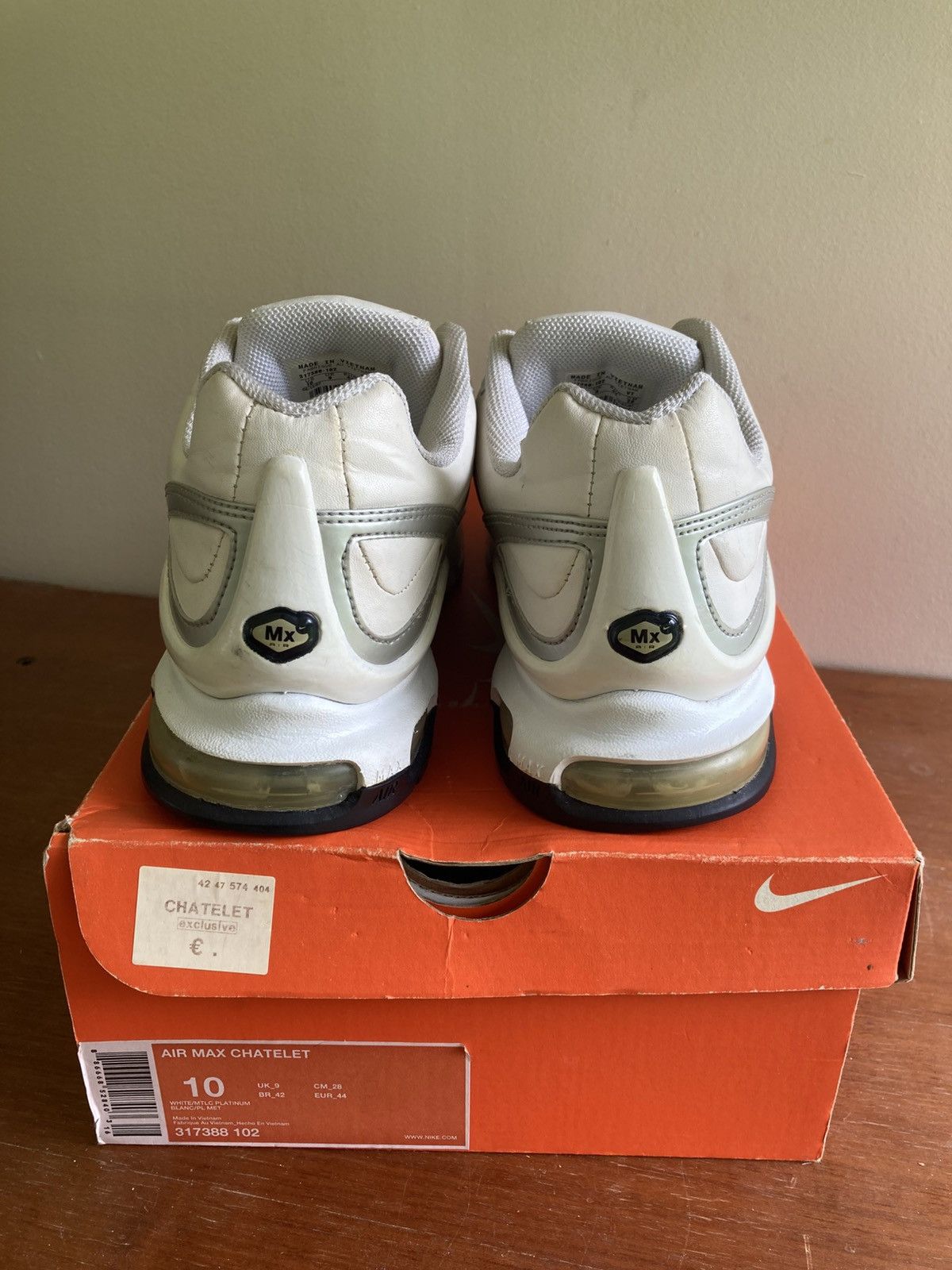 Nike Nike air max MX « chatelet » 2007 Size US 10 / EU 43 - 4 Thumbnail