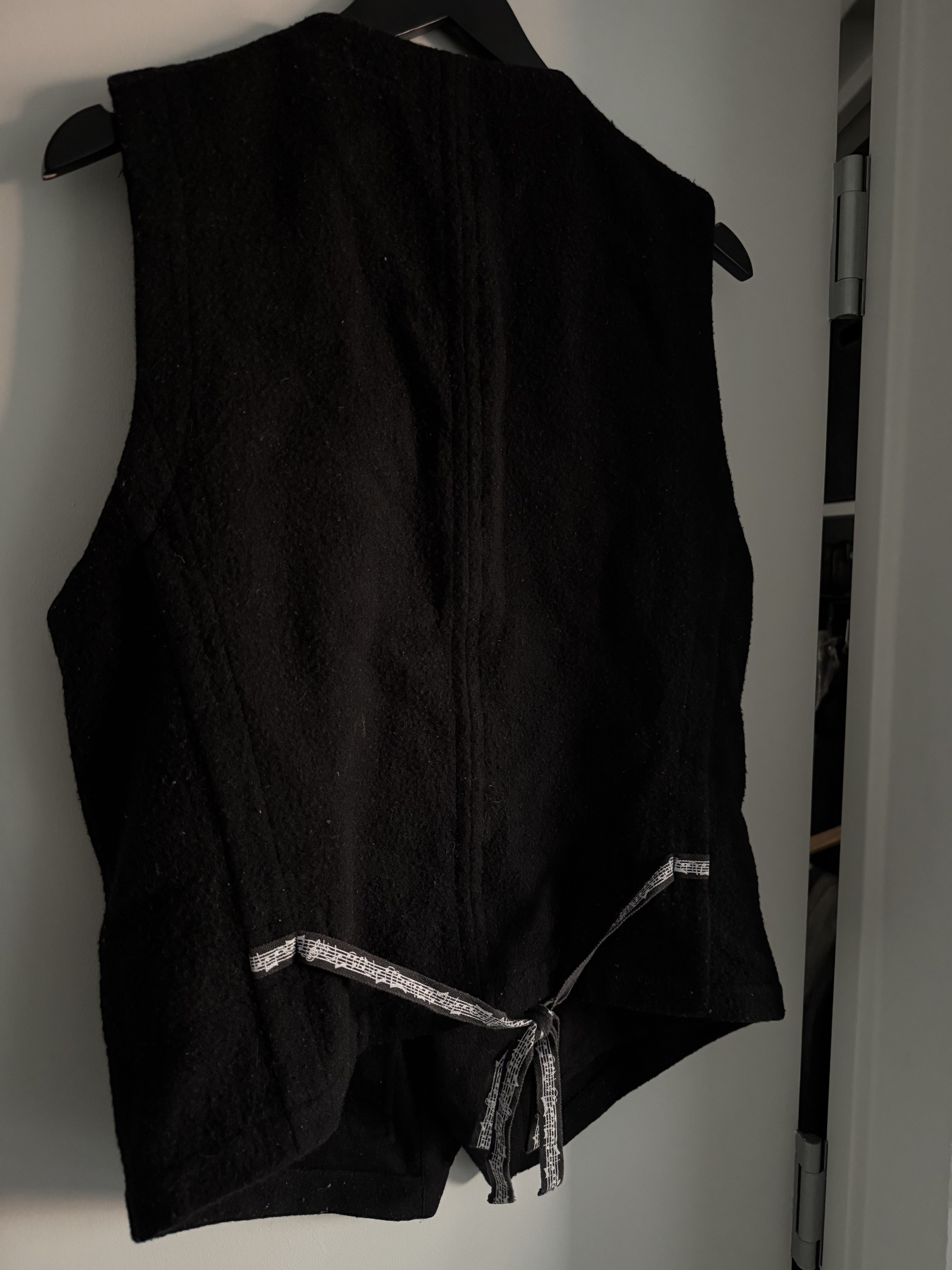 Number (N)ine Number Nine Music Note Vest Size US L / EU 52-54 / 3 - 4 Thumbnail