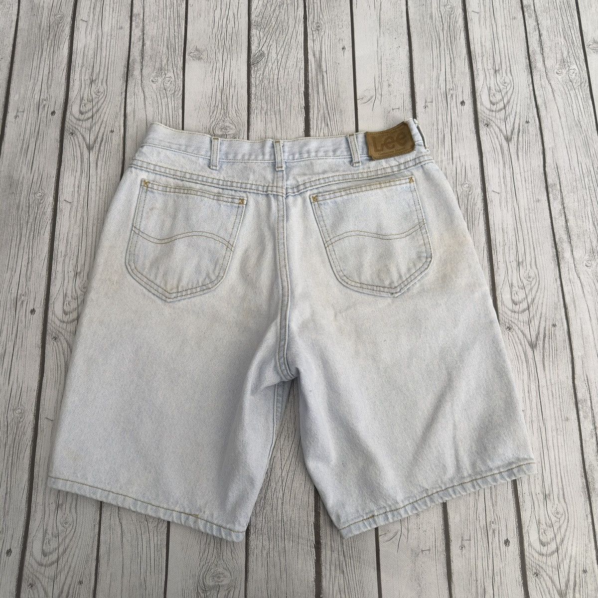 Lee × Vintage Vintage Lee jean shorts Size US 34 / EU 50 - 2 Thumbnail