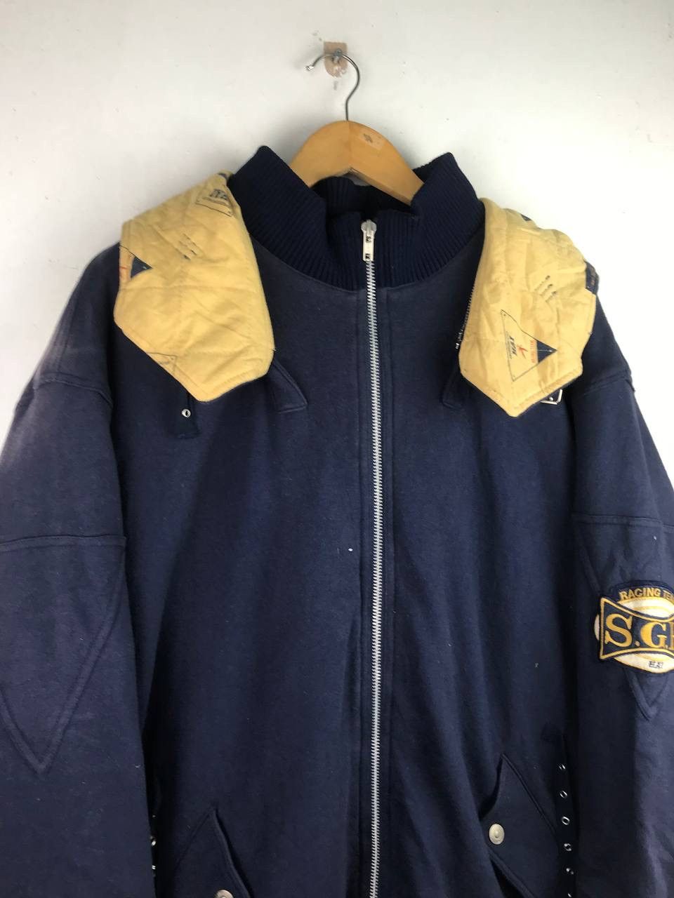 Hai Sporting Gear × Issey Miyake × Japanese Brand Vintage Sunfaded Hai Sporting Gear Long Jacket Size US XXL / EU 58 / 5 - 6 Thumbnail