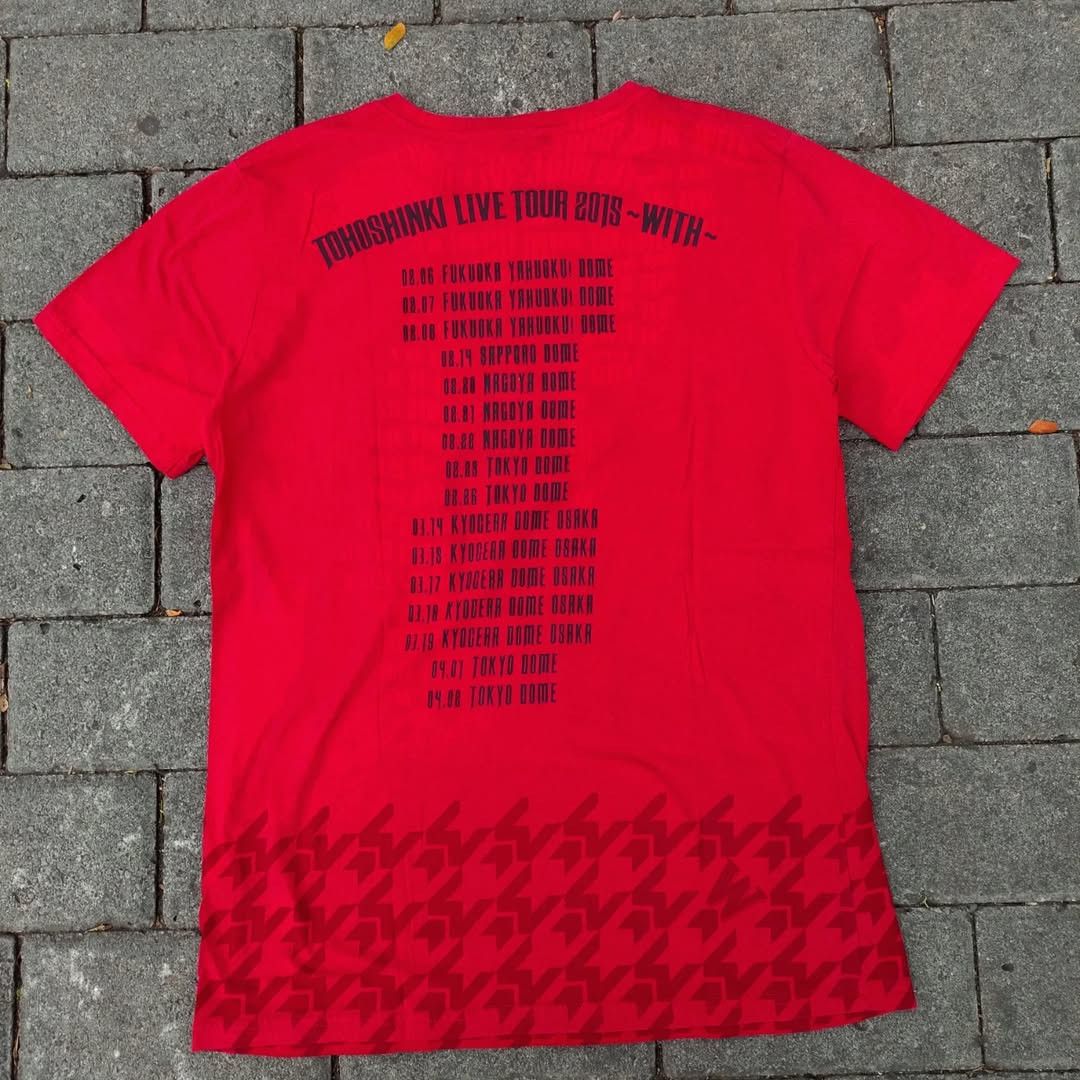 Band Tees TVXQ! Tohoshinki Japan Tour 2015 Tee Size US M / EU 48-50 / 2 - 2 Thumbnail